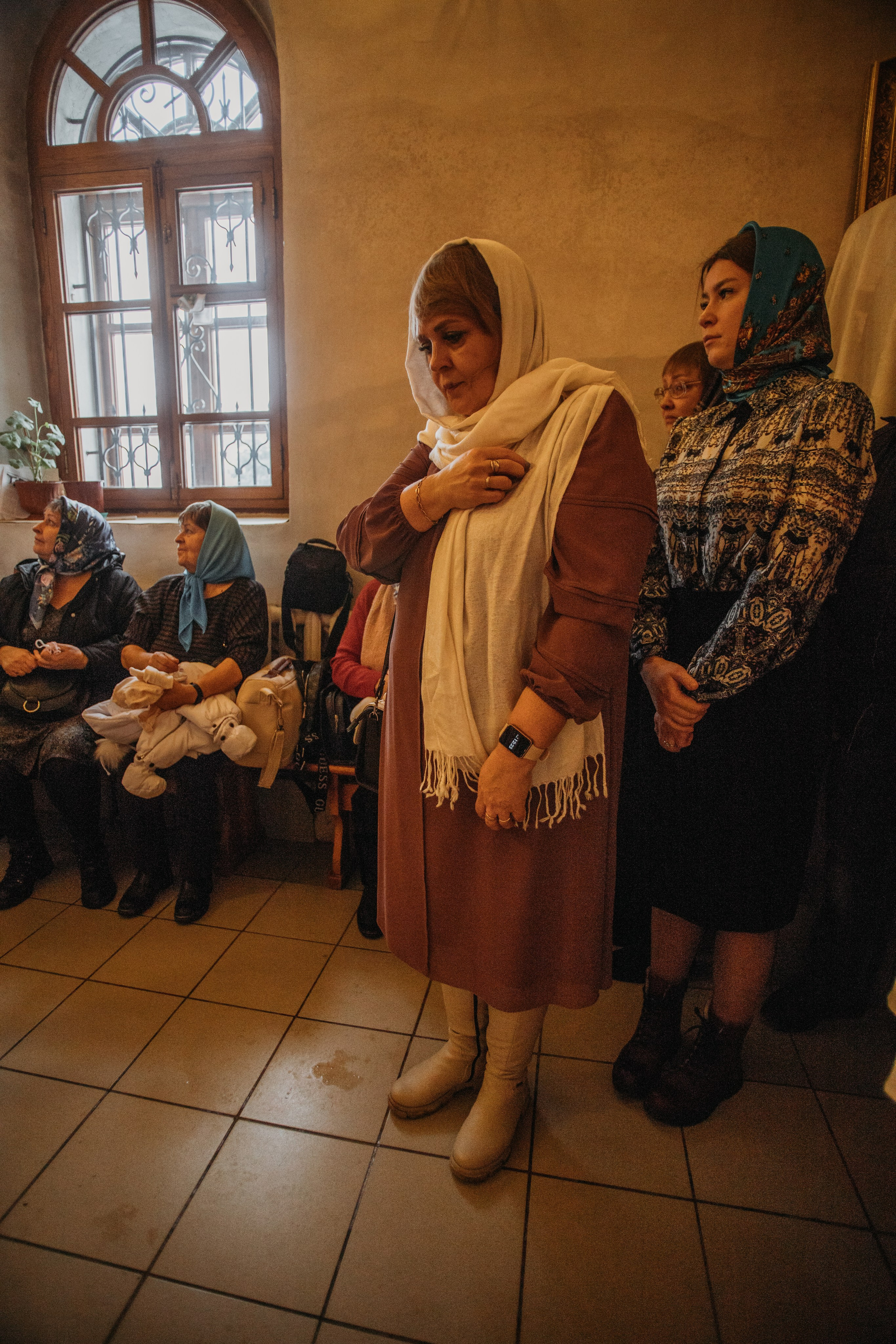 Крещение Аглаи. Венера Гайн. Репортажный фотограф  Тюмень. Обучение фотографии с 0
