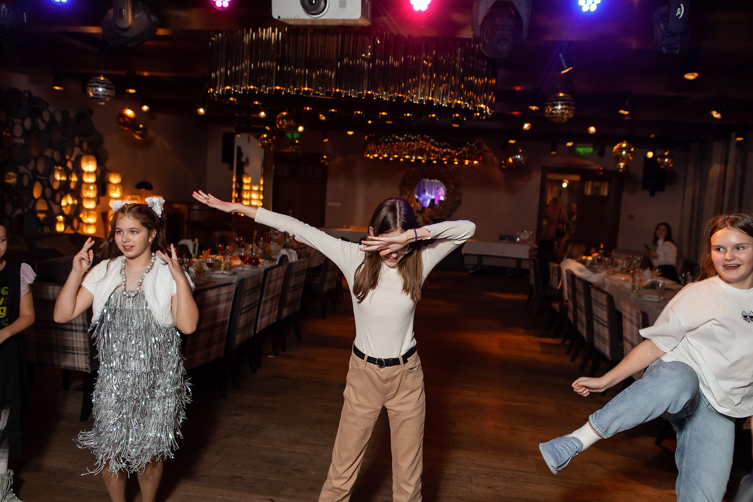 Дискотека на детском дне рождения