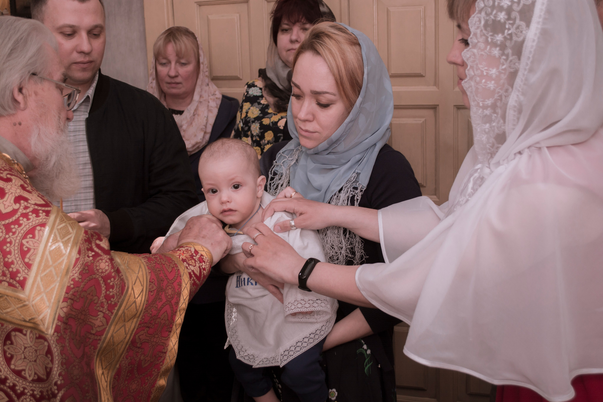 Крещение Никиты в храме Михаила Тверского г. Тверь. Фотограф Евгений Егоров