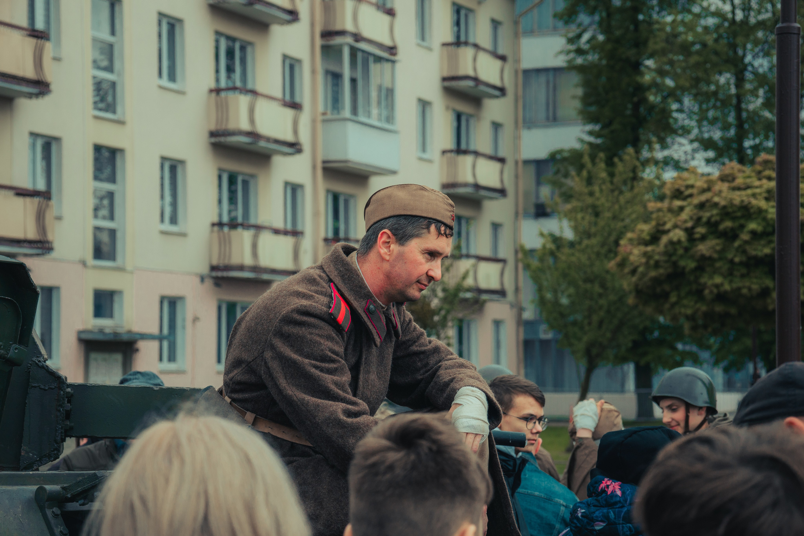 Реконструкция взятия рейхстага. Photographer Vladislav Voronovich