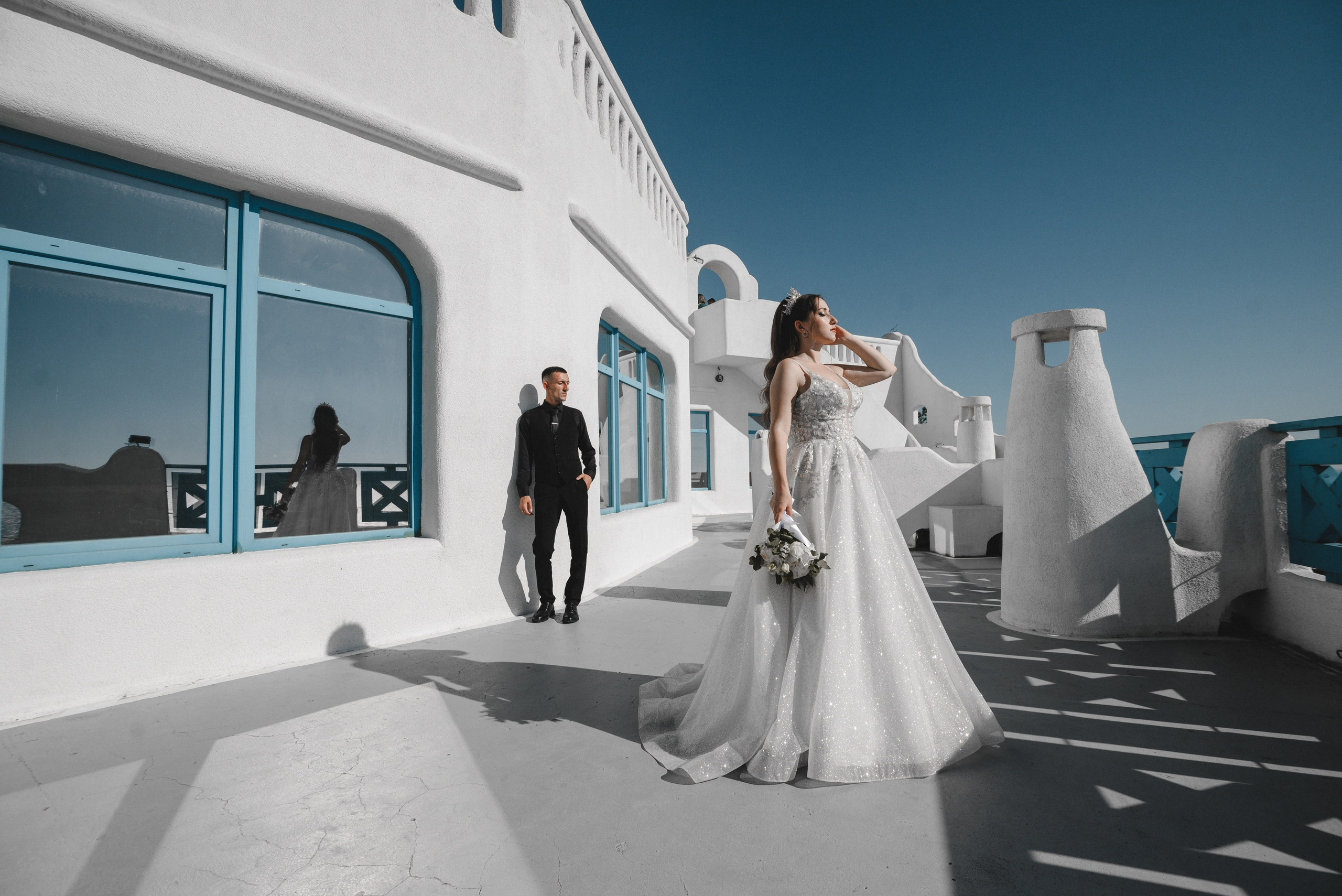 Фотосессия Санторини. Свадебный фотограф в Крыму Алексей Лобач
