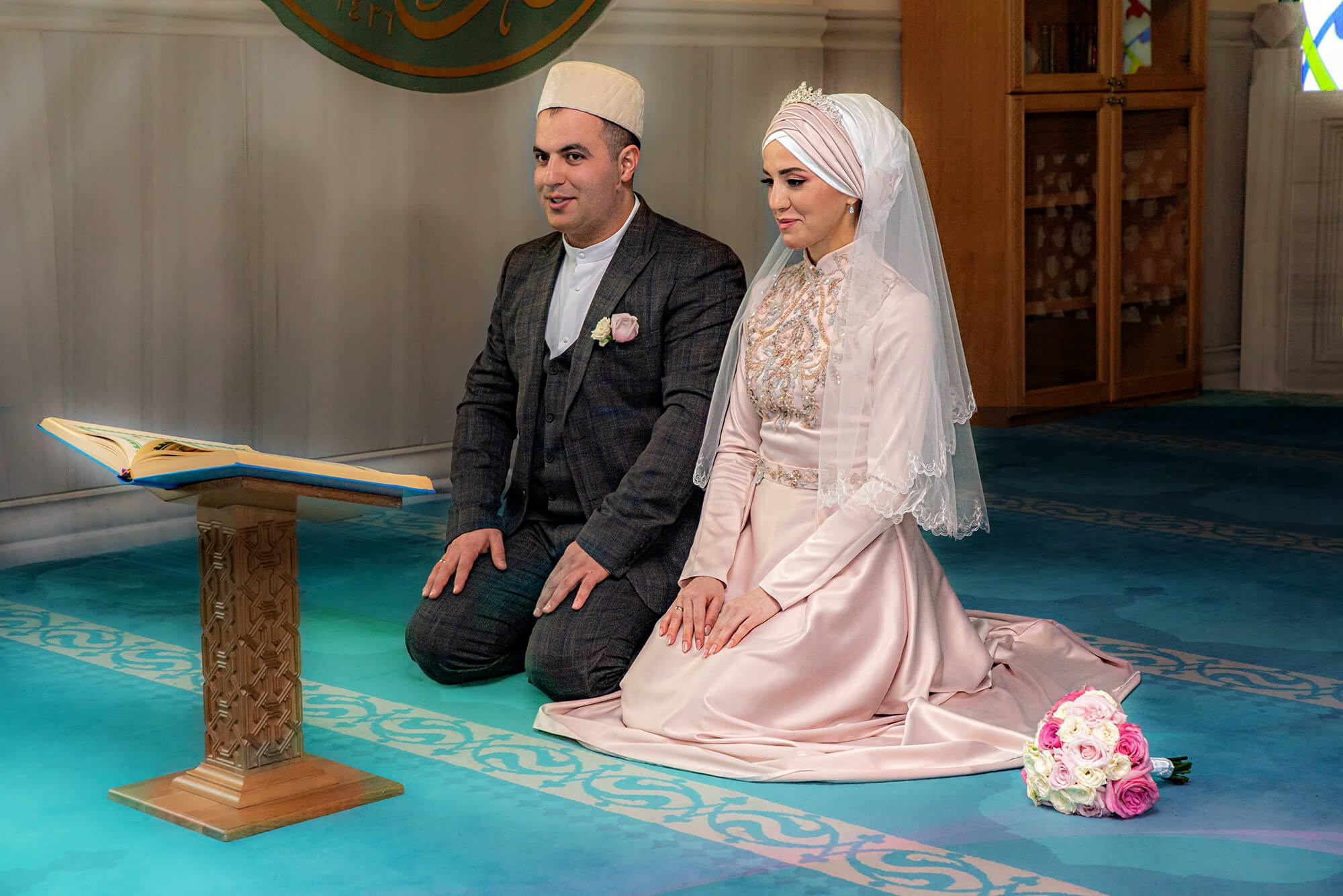 Никах Дерья и Зульфия. Стилист, видеограф, фотограф на никах и свадьбу в Москве, Лейла Влад nikahmsk