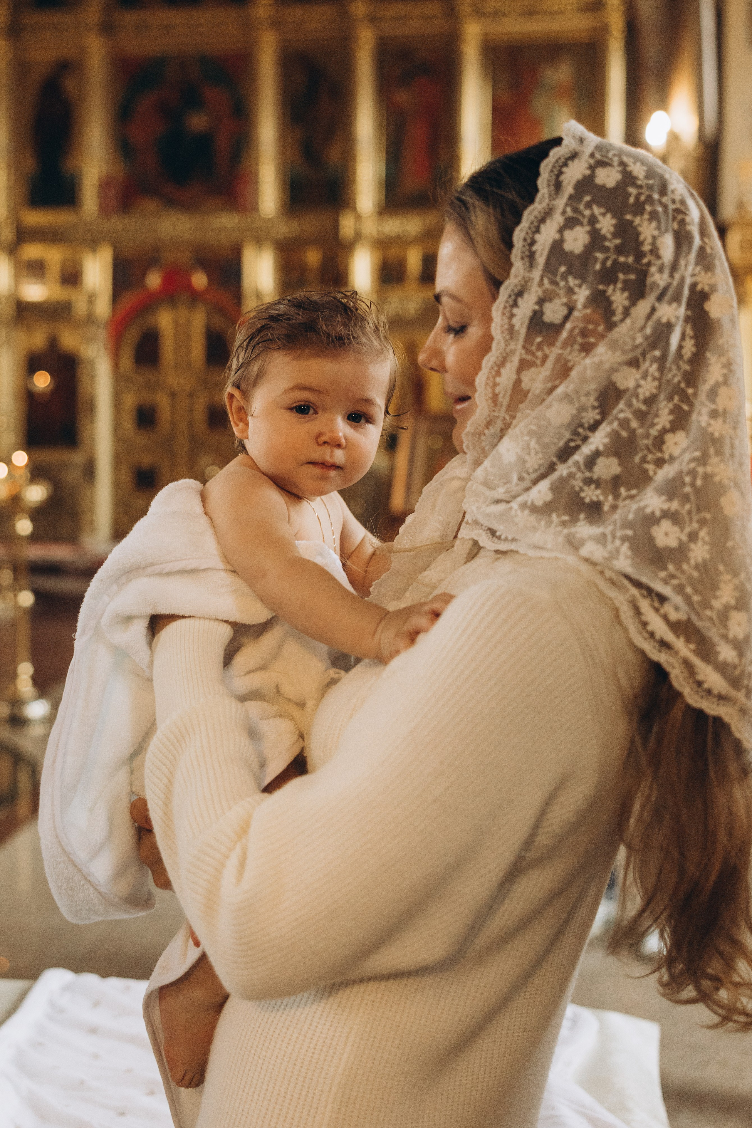 Крещение Дианы. Семейный фотограф в Москве Виктория Ястребинская