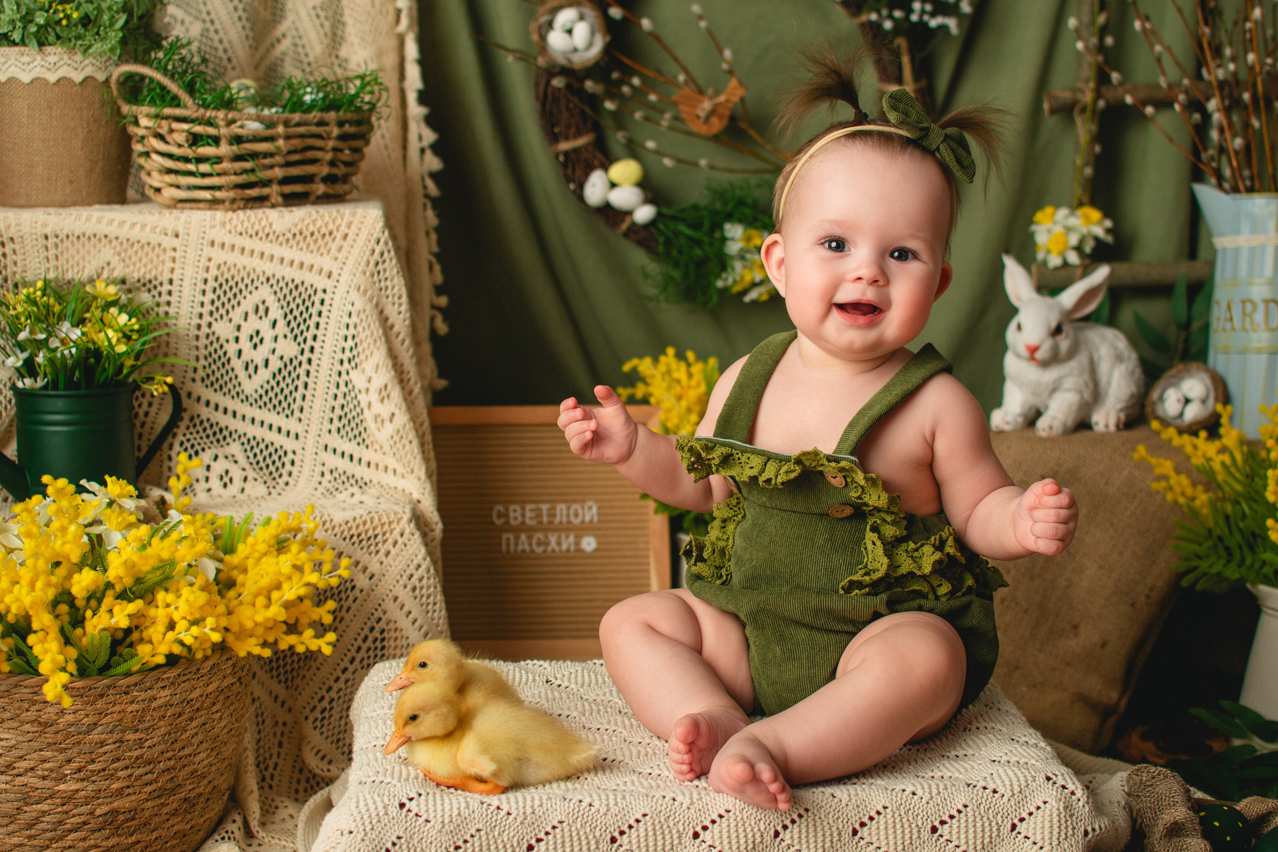 Пасхальный. Фотограф новорождённых в Санкт-Петербурге Наталья Булгакова