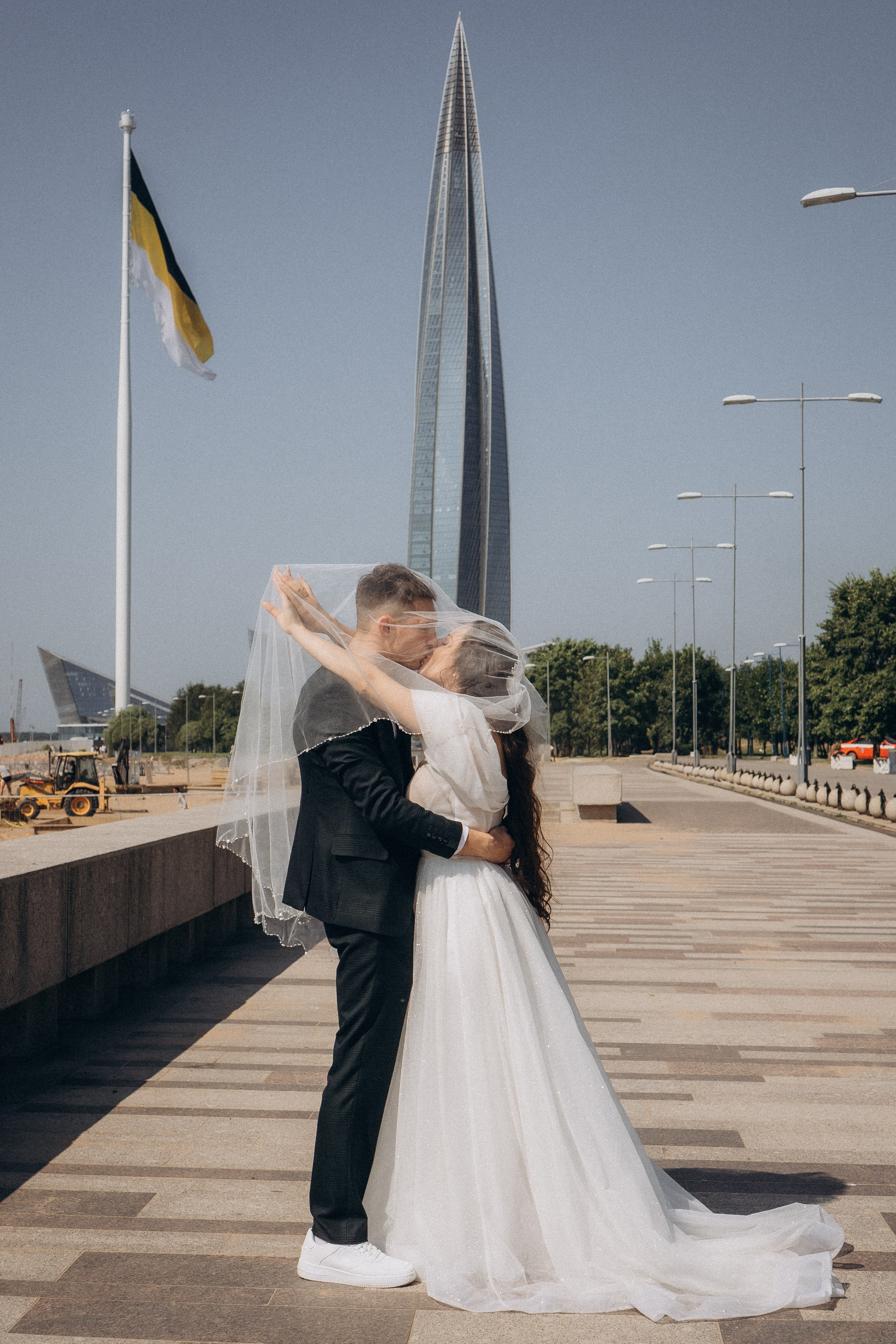 СВАДЕБНАЯ СЬЕМК В ПАРКЕ 300-ЛЕТИЯ. Профессиональный фотограф, Санкт-Петербург — Виктория Богомолова