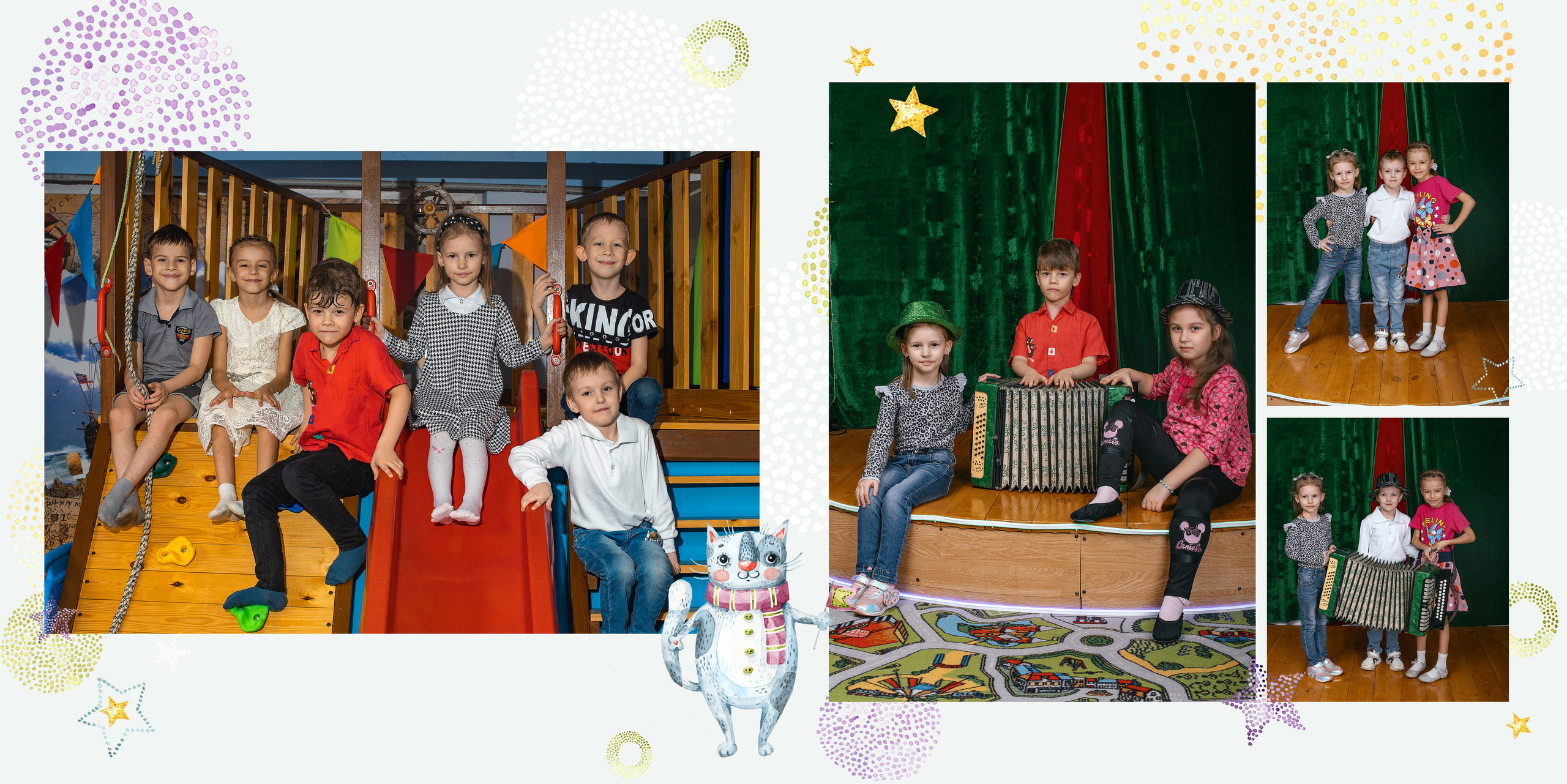 Дизайн «Толстые котики». Стильные выпускные альбомы и индивидуальные фотосессии в Таганроге