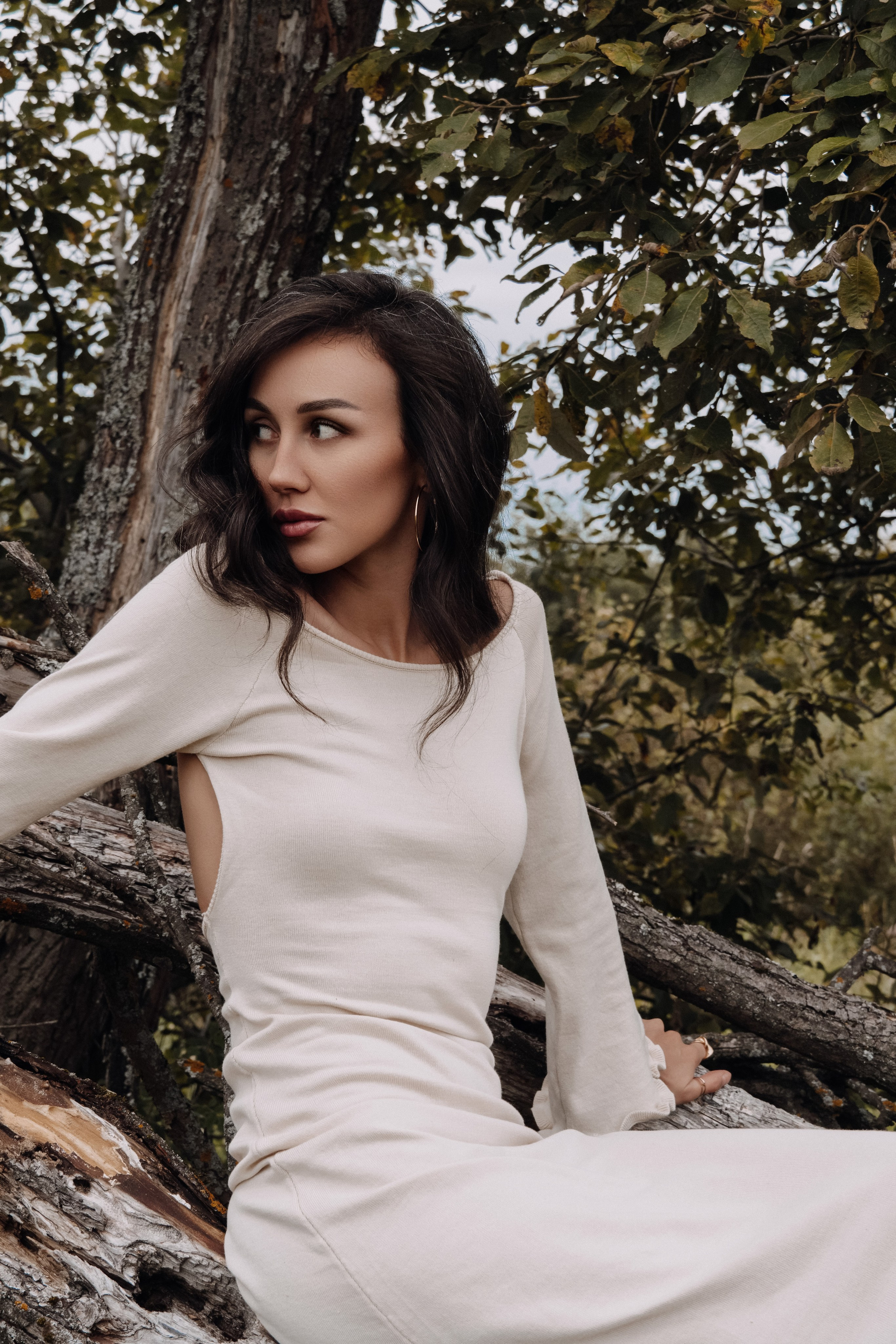 фотосессия на природе в платье