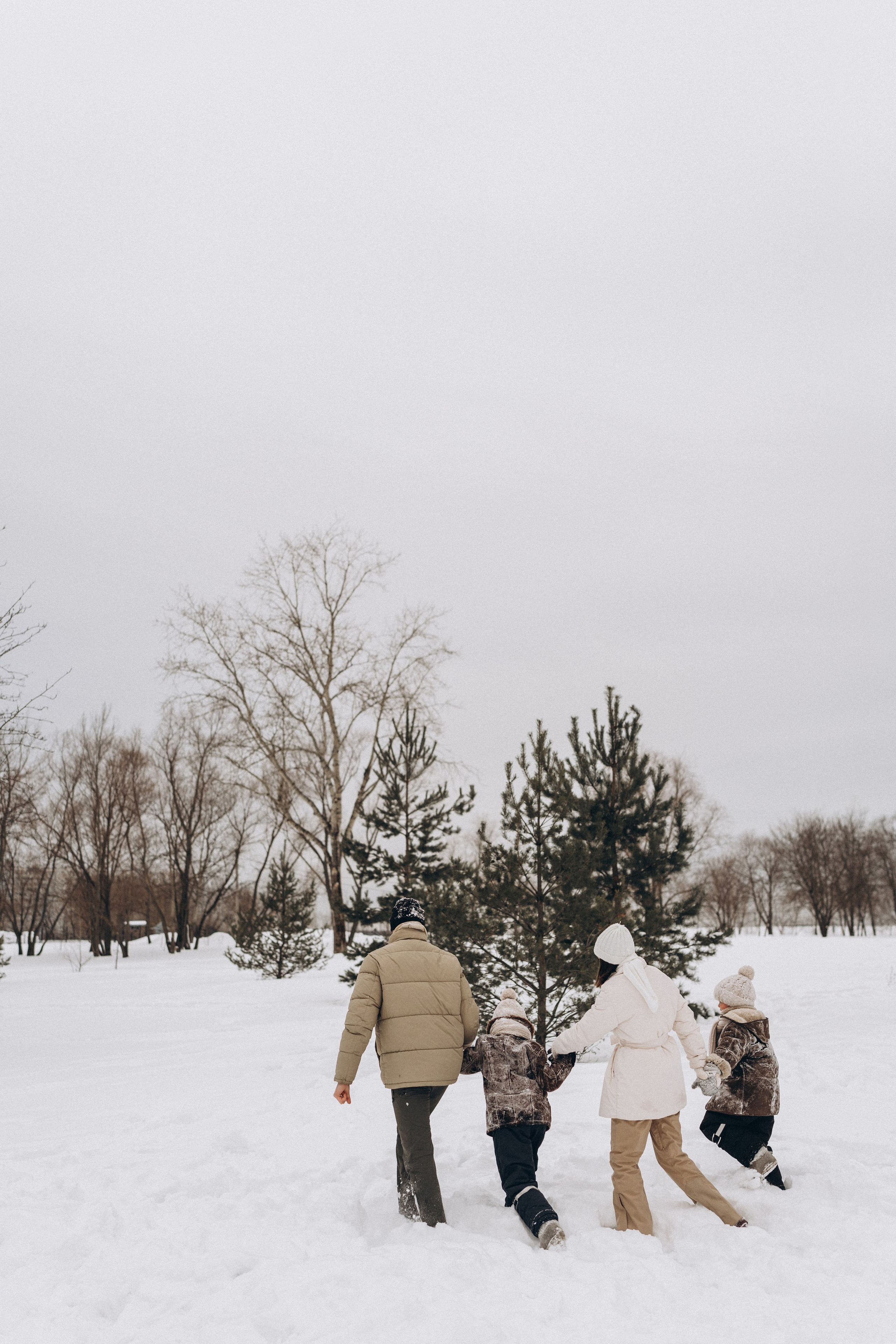 Зимняя семейная фотосессия. Детский, семейный и ньюборн фотограф в Москве Юлия Шуарт