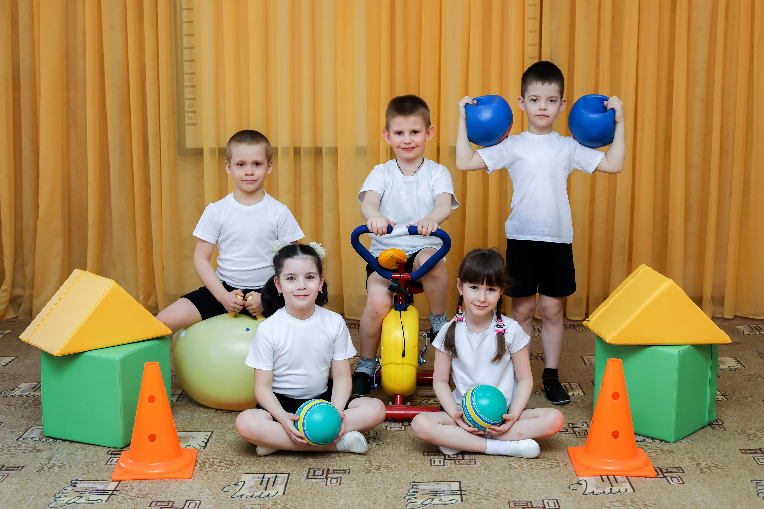 Съемка в детском саду. Выпускные фотокниги