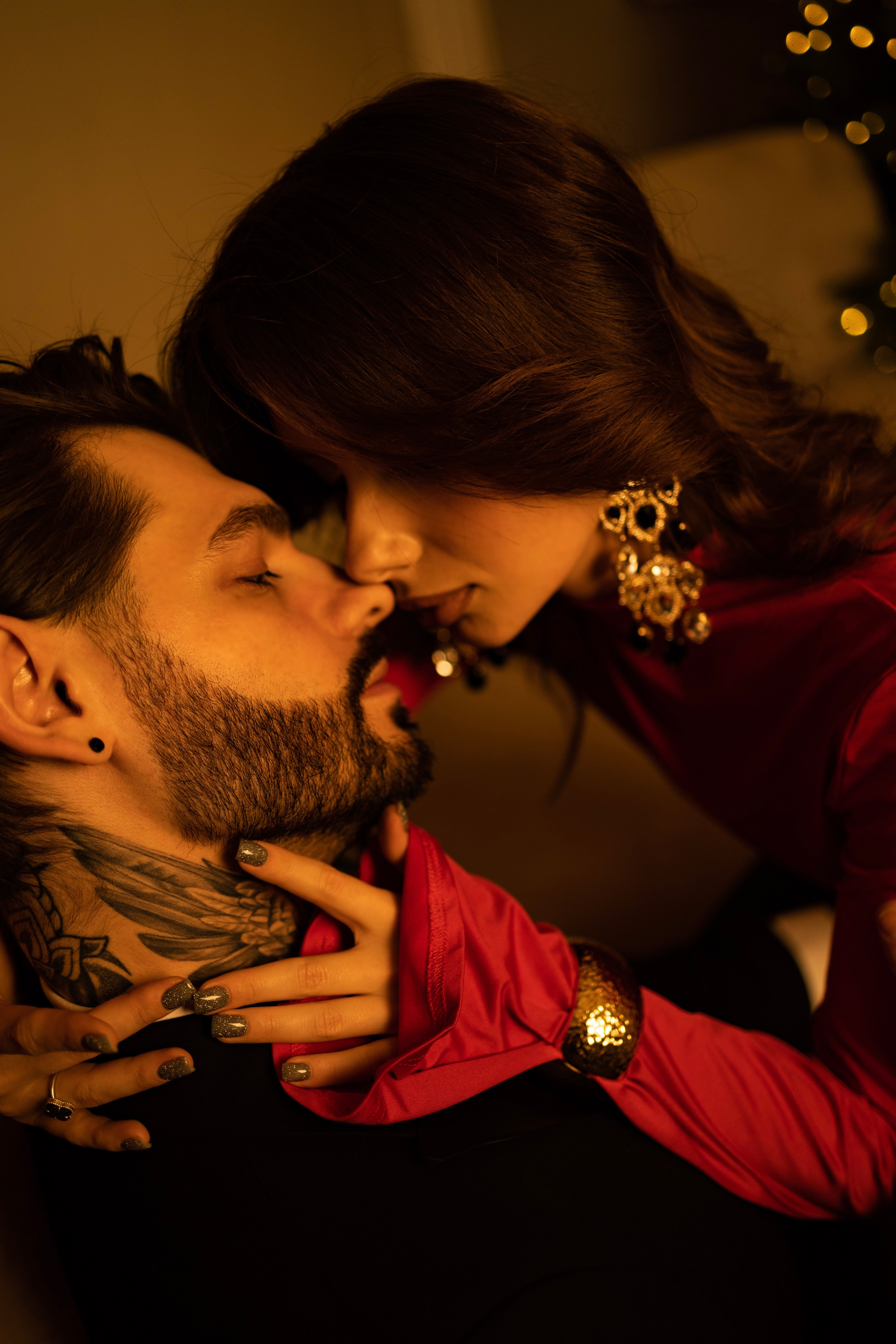 Новогодняя Love story. Фотограф Арина Шмакова