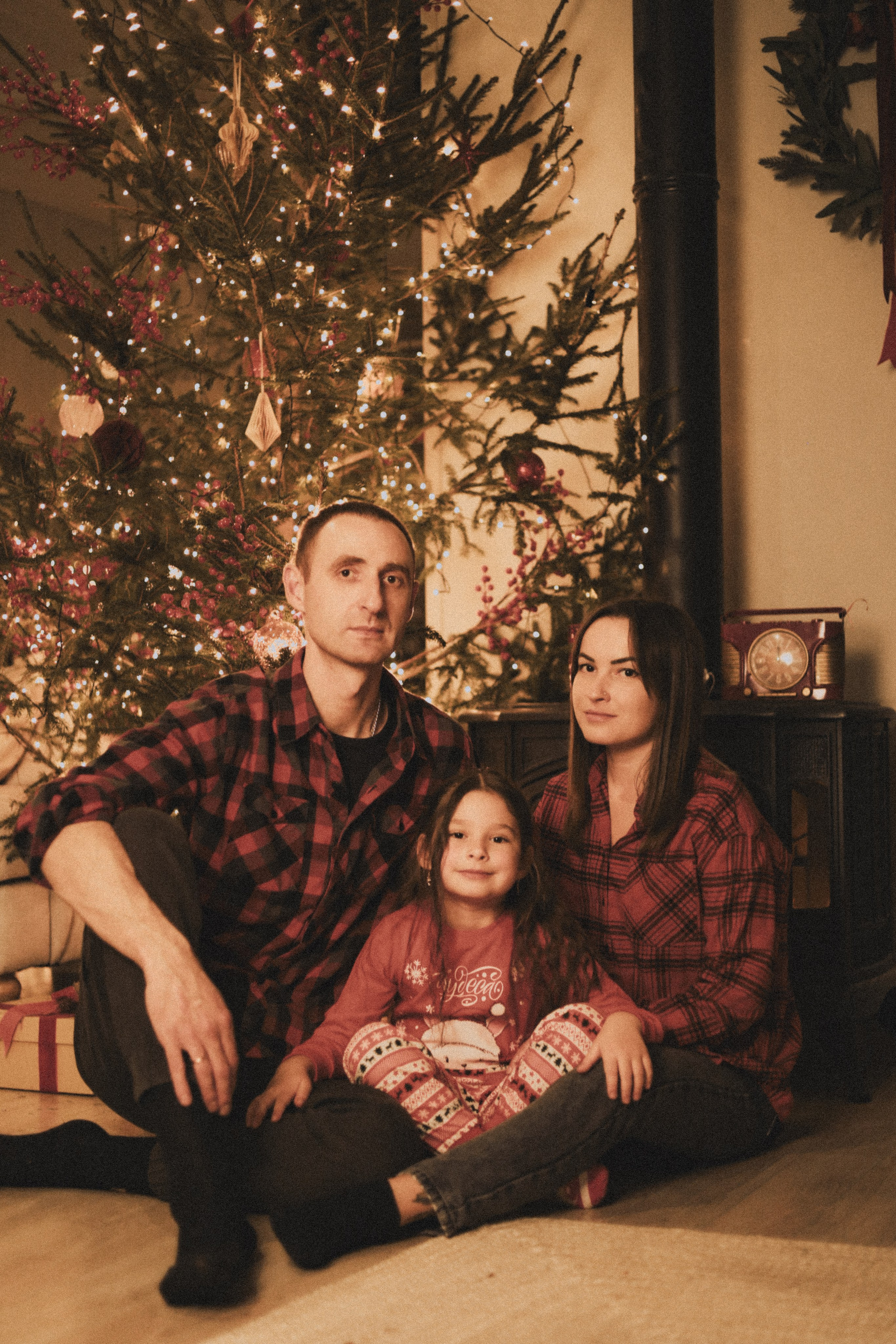 New Year's family. Фотограф Санкт-Петербурга