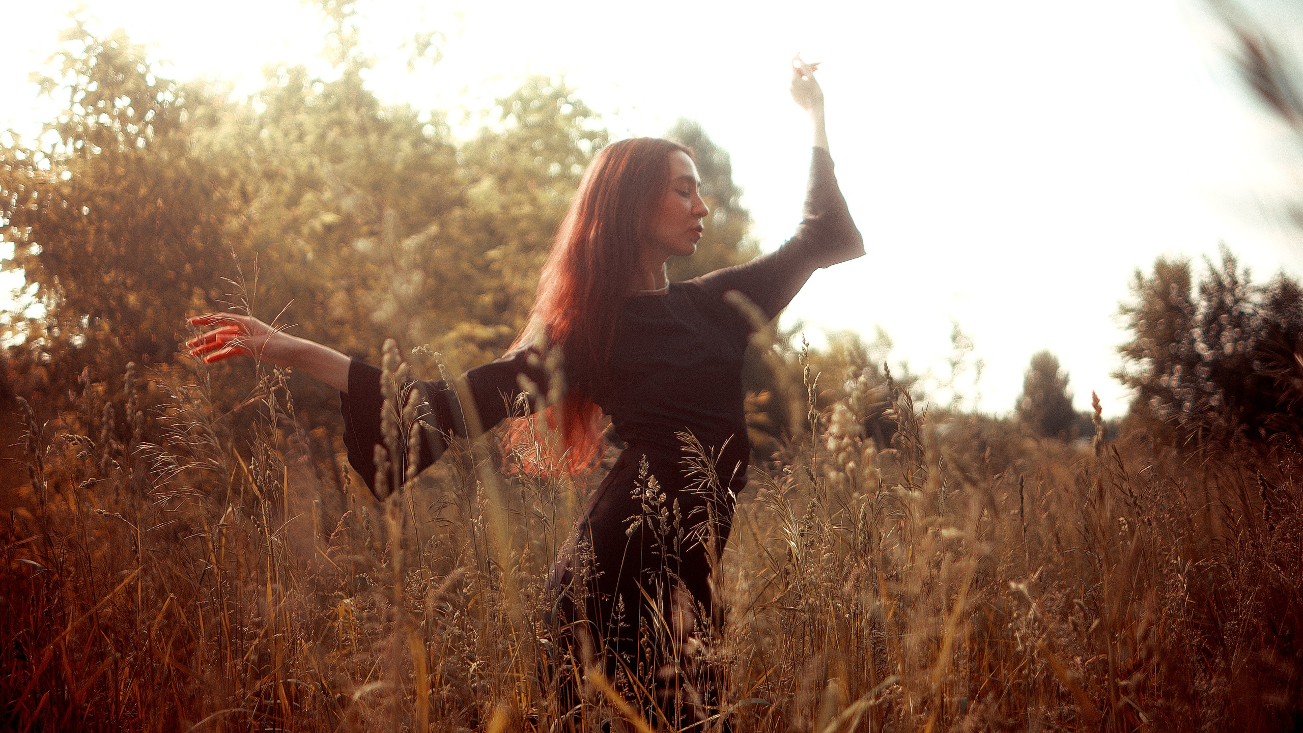 Фотосессия на улице для Влады в Новосибирске. Фотограф в Новосибирске Владислав Унтерберг