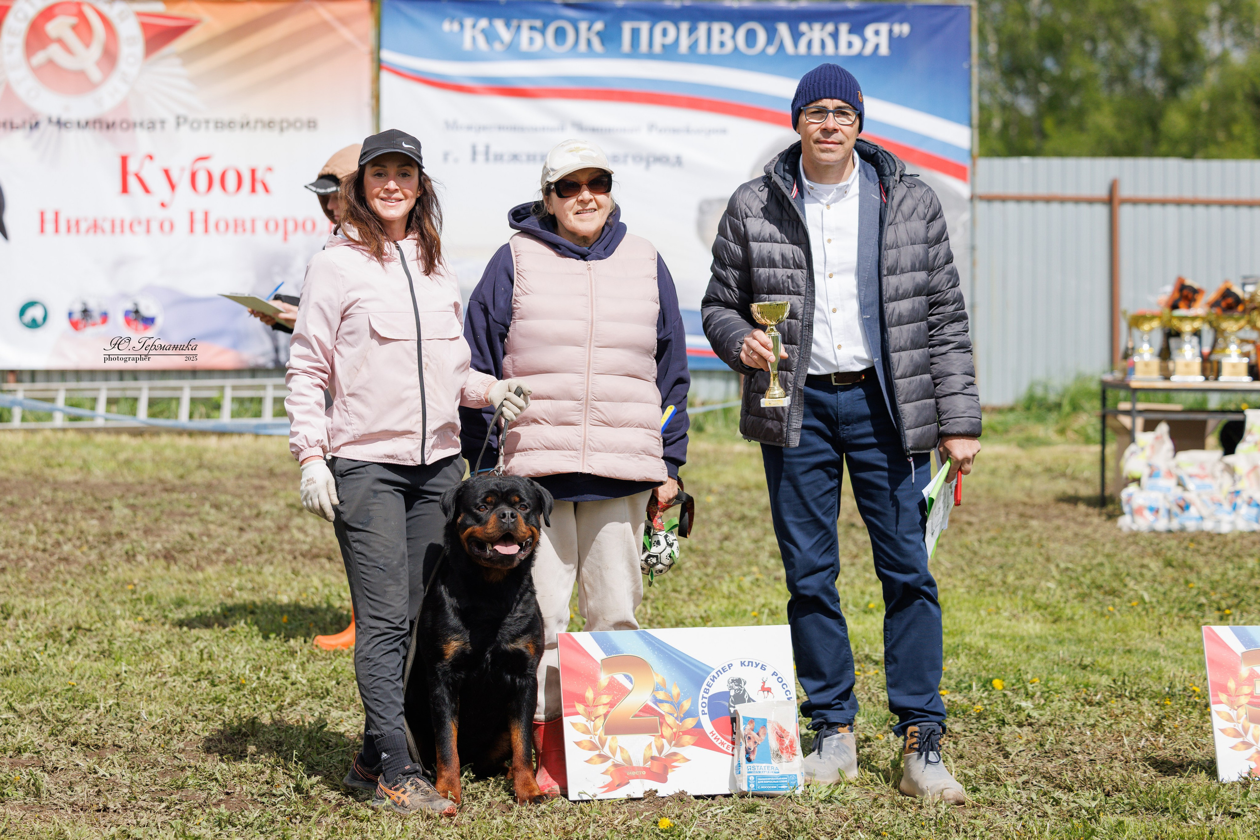 Нижний Новгород 2хмоно ротвейлеров 10-11.05.2025. Фотограф-анималист Юлия Германика