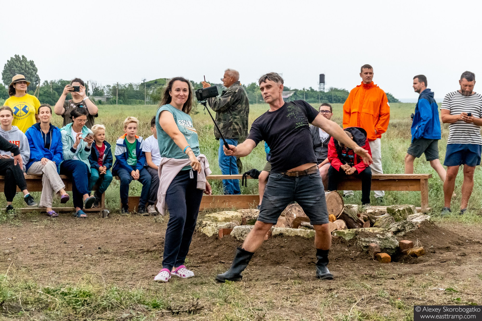 Археологические раскопки некрополя Кыз-Аул в Крыму. Фотограф Алексей Скоробогатько