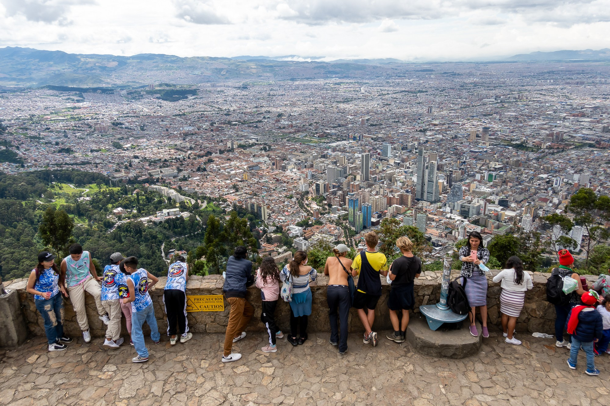 Богота, столица Колумбии. Bogotá, the capital of Colombia. Фотограф Алексей Скоробогатько