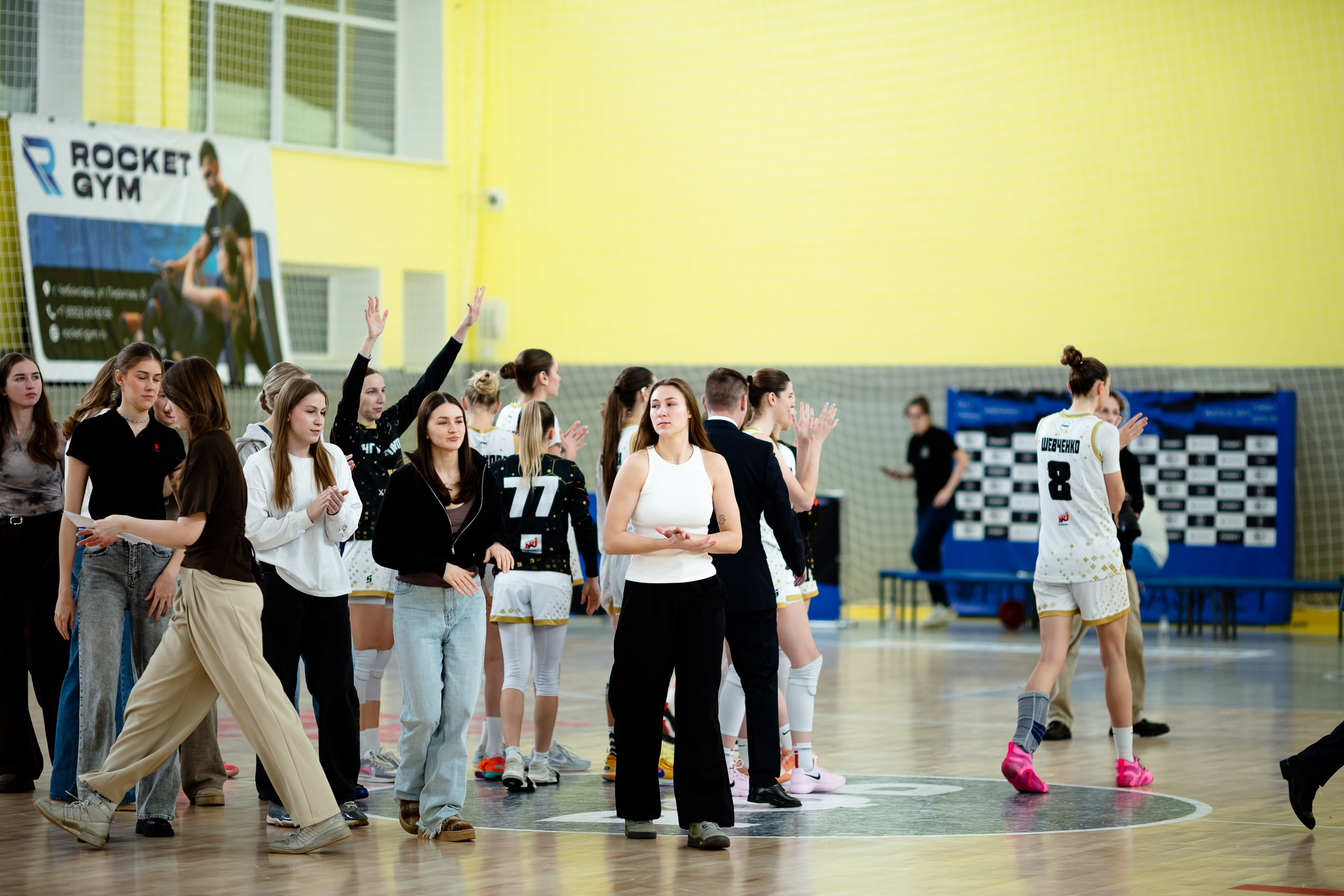 ЧГУ-Атланта — Динамо / 1 игра. Фотография