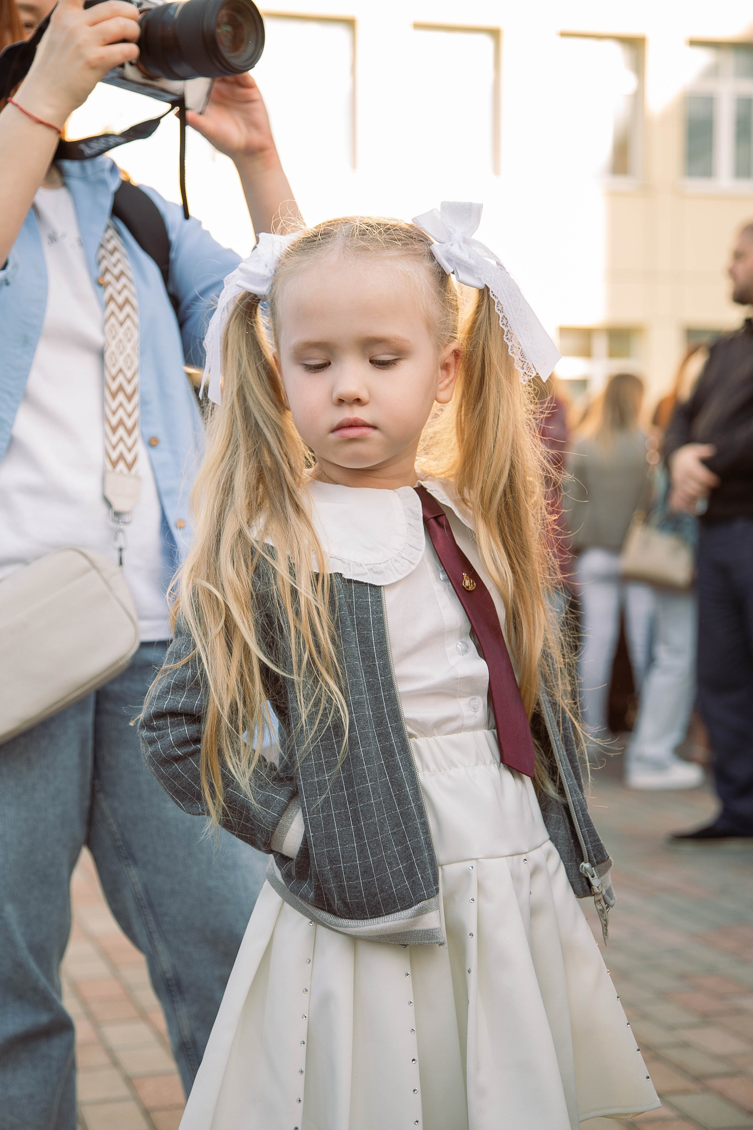 Репортажная съемка 1 сентября — первый школьный день в Москве | Анна Татаурова. Фотограф Анна Татаурова | Авторская фотосъемка в Москве