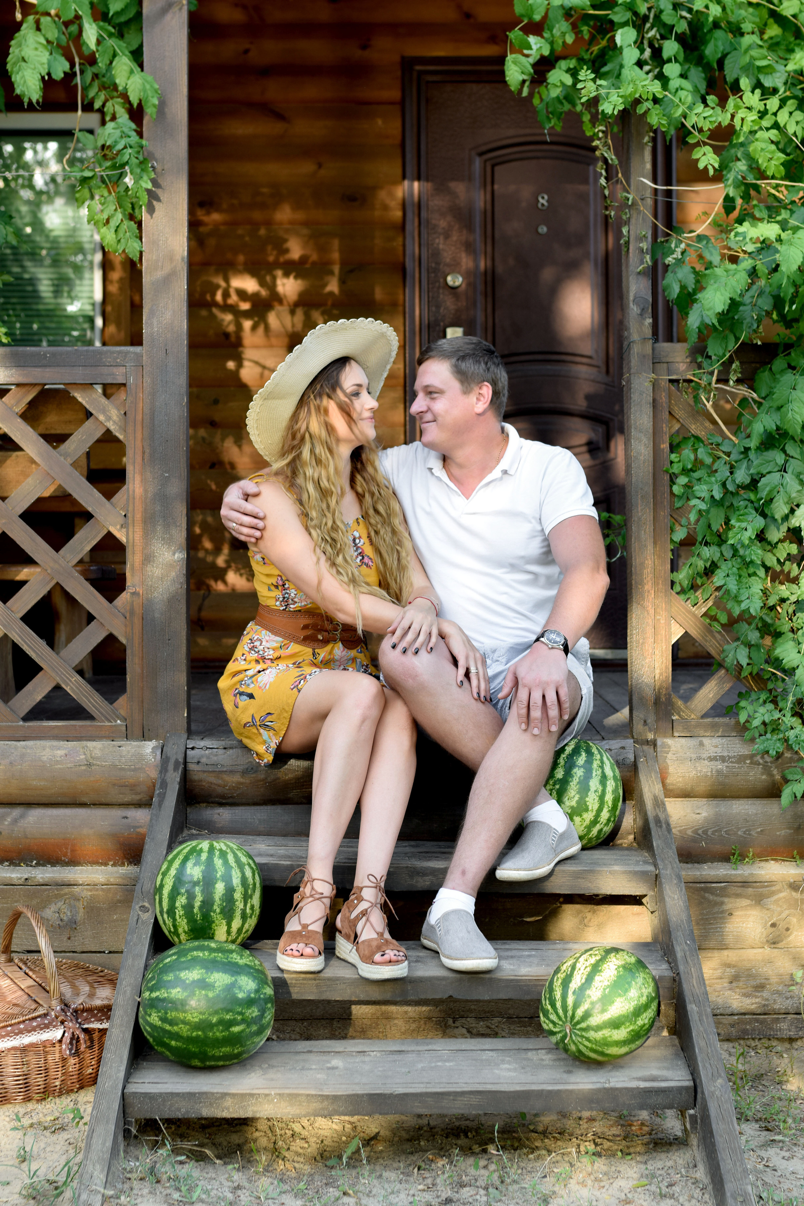 Славутич — Арбузная семейная. Фотограф в Ялте Инна Найден. Детский и семейный фотограф