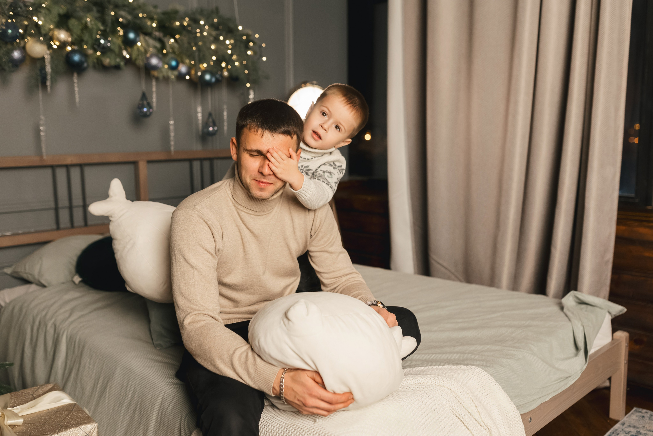 Семейная новогодняя фотосессия в Хабаровске. Свадебный фотограф в Хабаровске