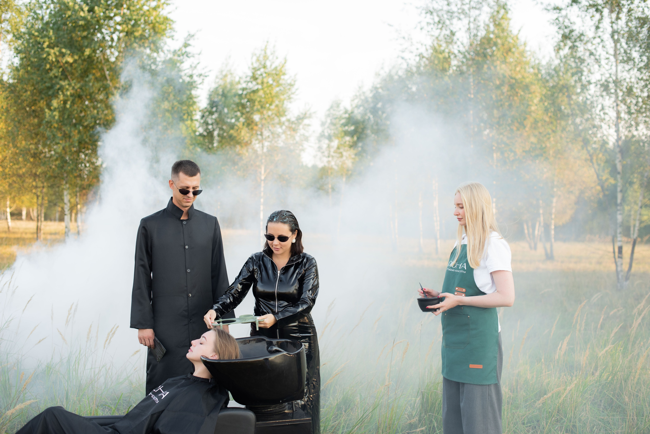 Съемка для бренда РОНА на природе. Женский фотограф в Москве и МО