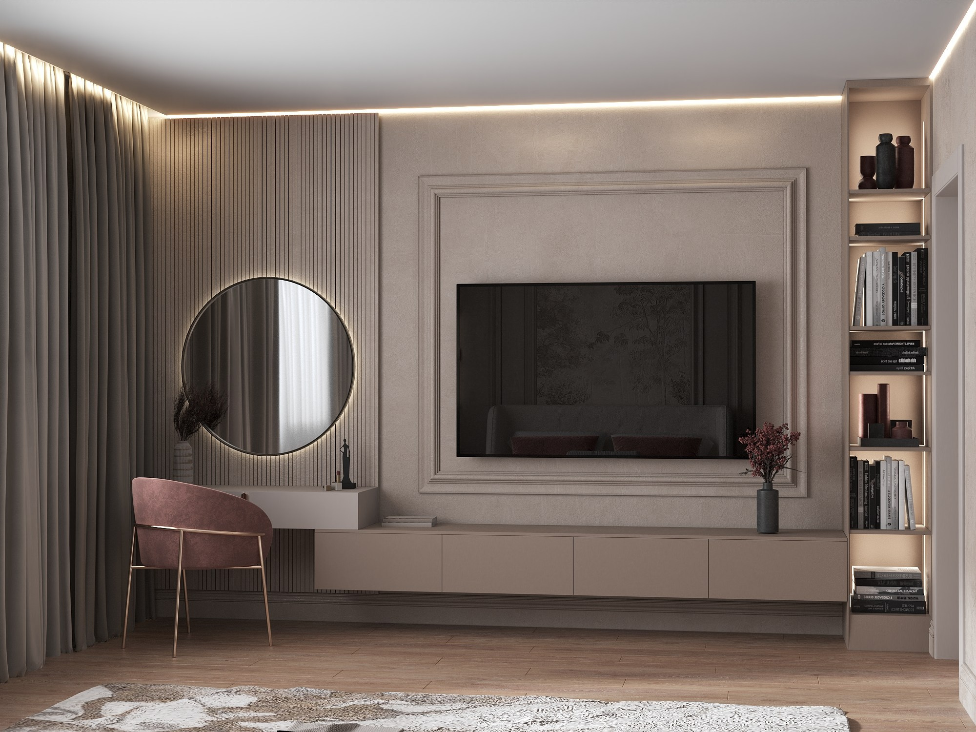 Пос. Вавиловец 170 м². БК студия дизайна интерьера