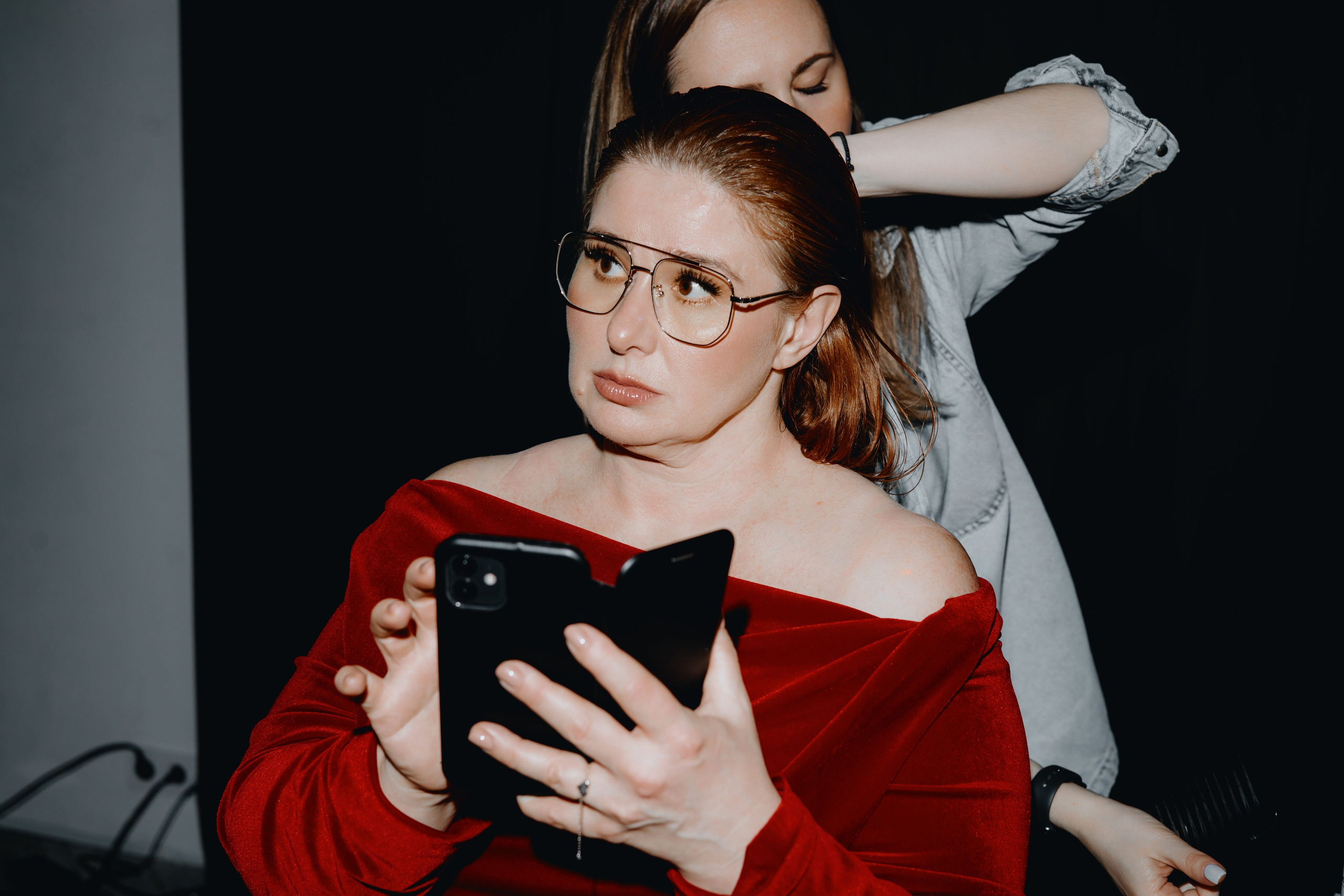 Backstage для журнала «Караван историй» с Юлией Куварзиной. Фотограф в Москве и Санкт-Петербурге Дарина