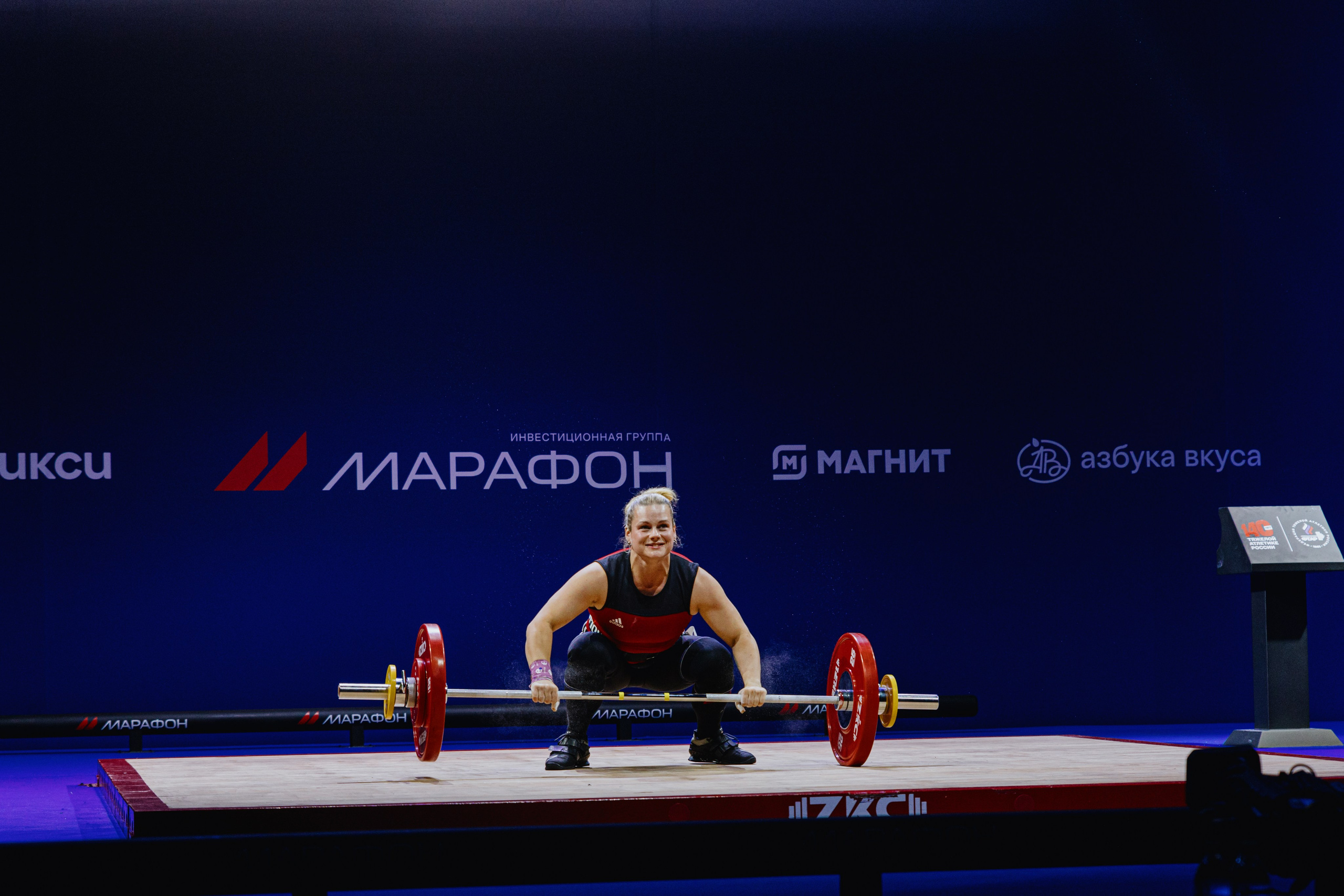 Чемпионат России по тяжелой атлетике 2025. Фотограф в Москве и Санкт-Петербурге Дарина