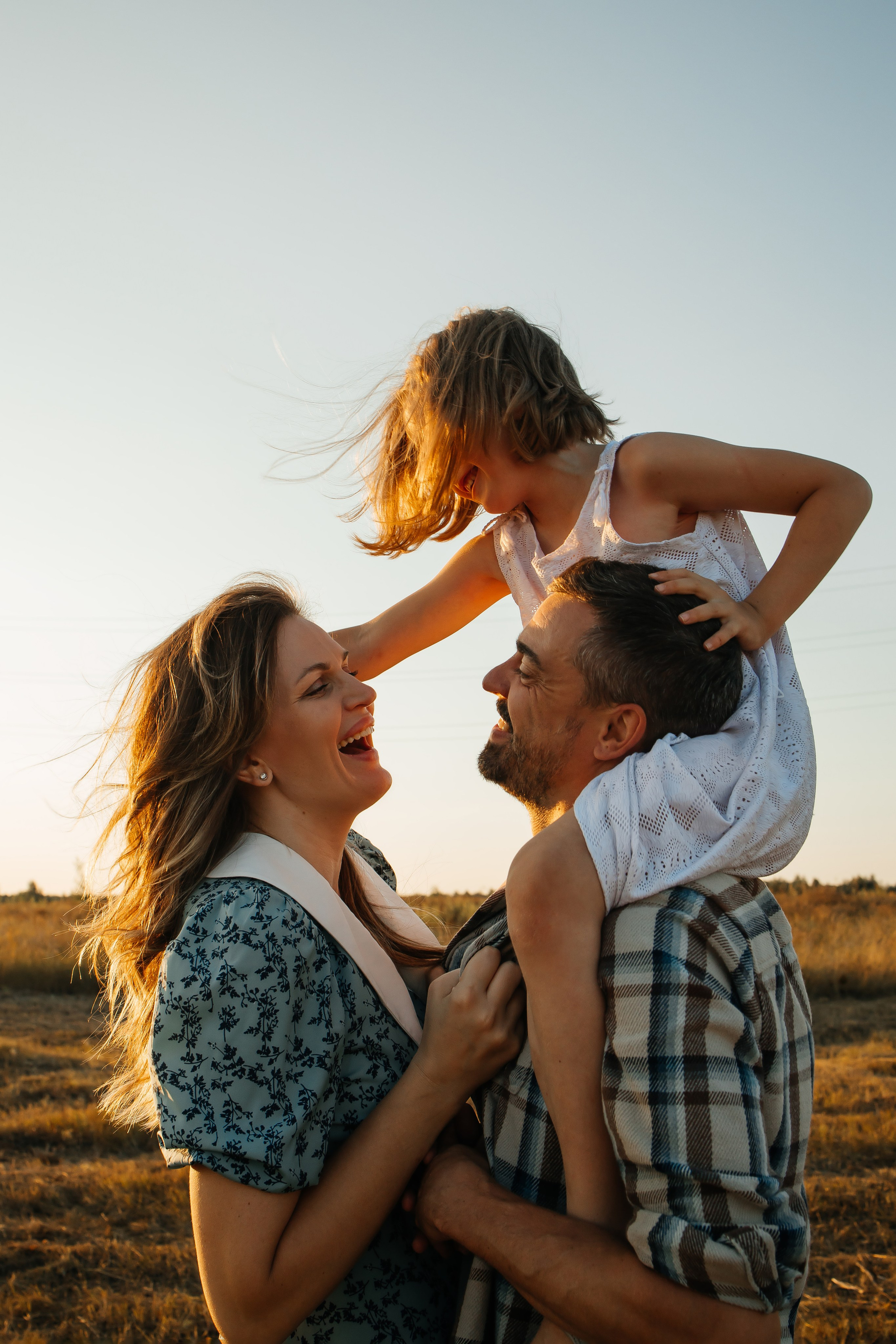 Александра, Артём и Ева