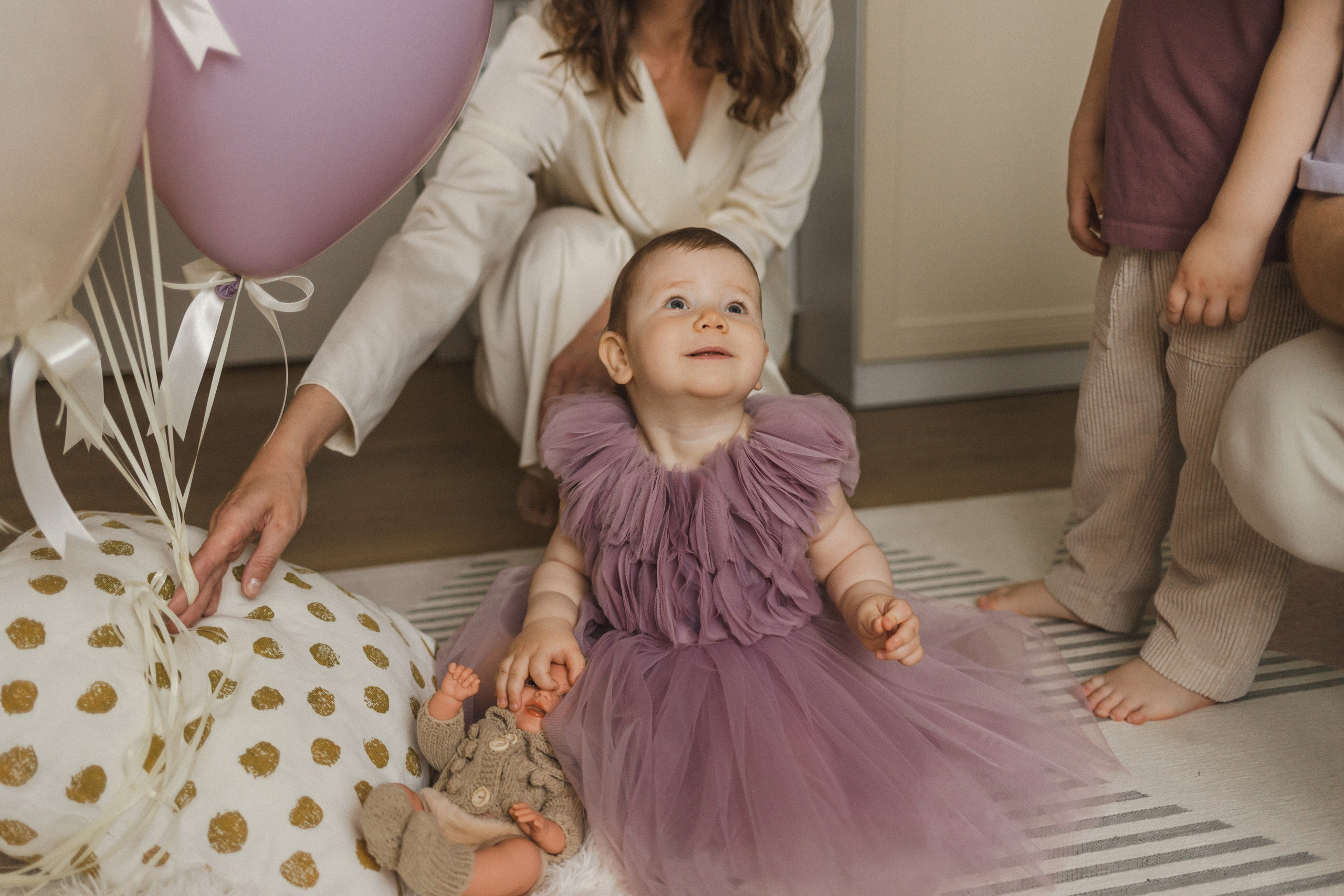 Аглае 1 годик. Семейный фотограф в Москве