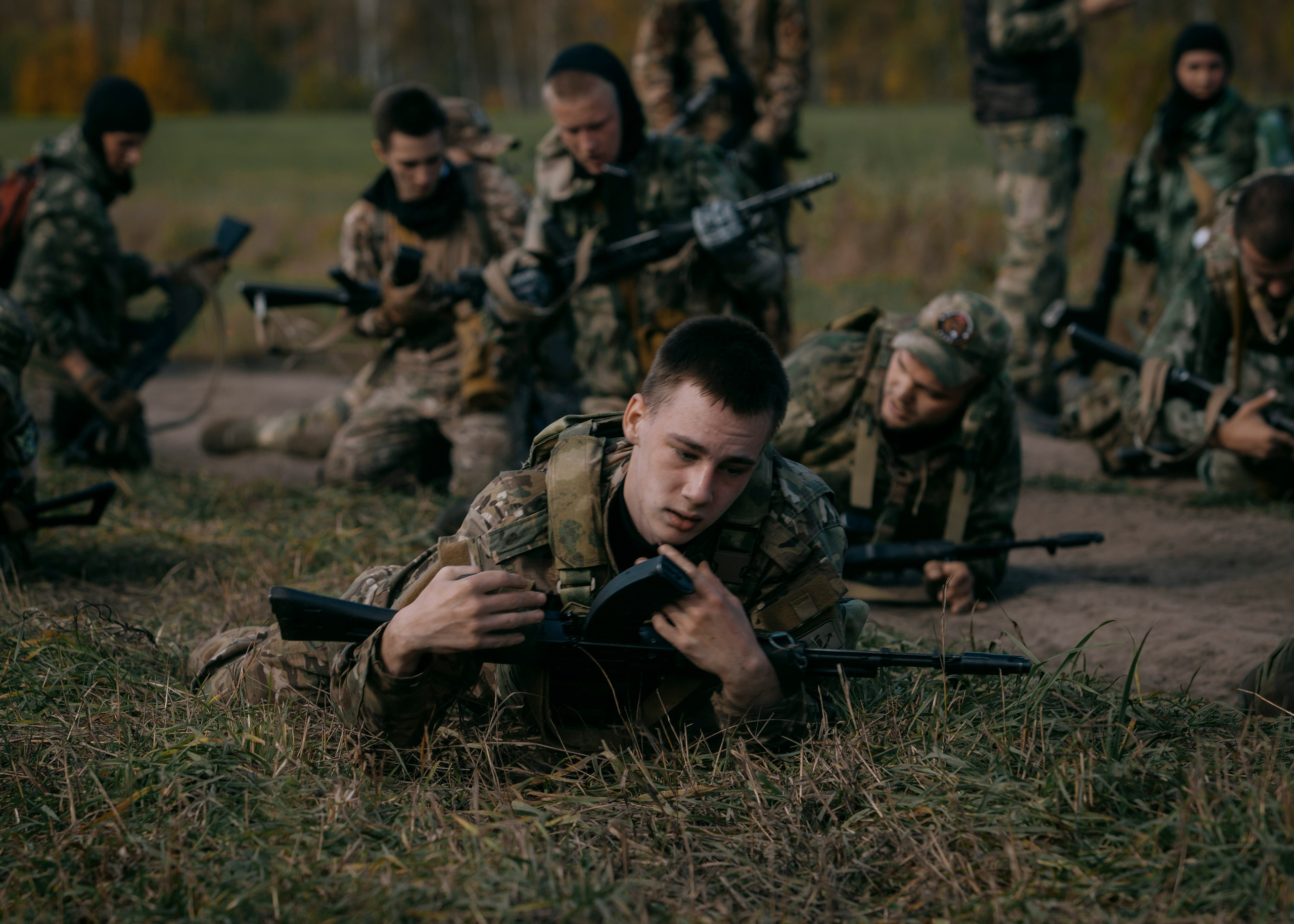 Квалификационные испытания. Сдача на шеврон «Боевая Единица». Портретный фотограф в Москве Дарья Цезария