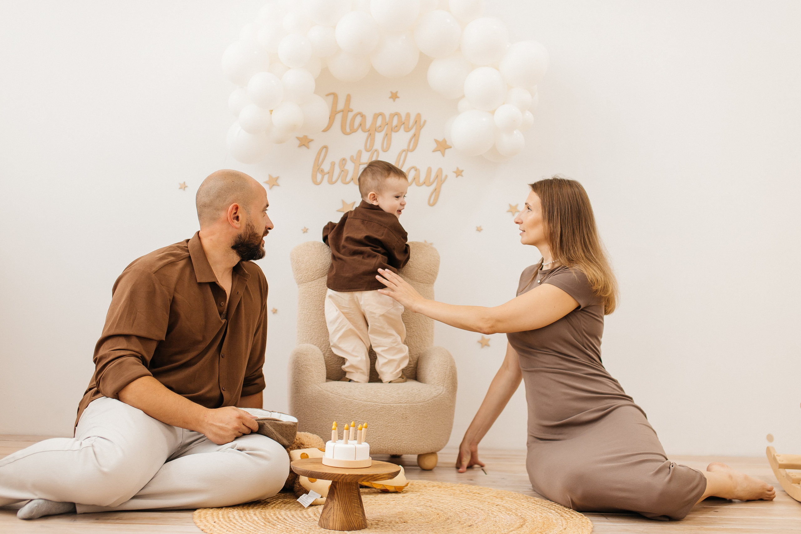 Серёже 1 годик. Свадебный и семейный фотограф в Санкт-Петербурге