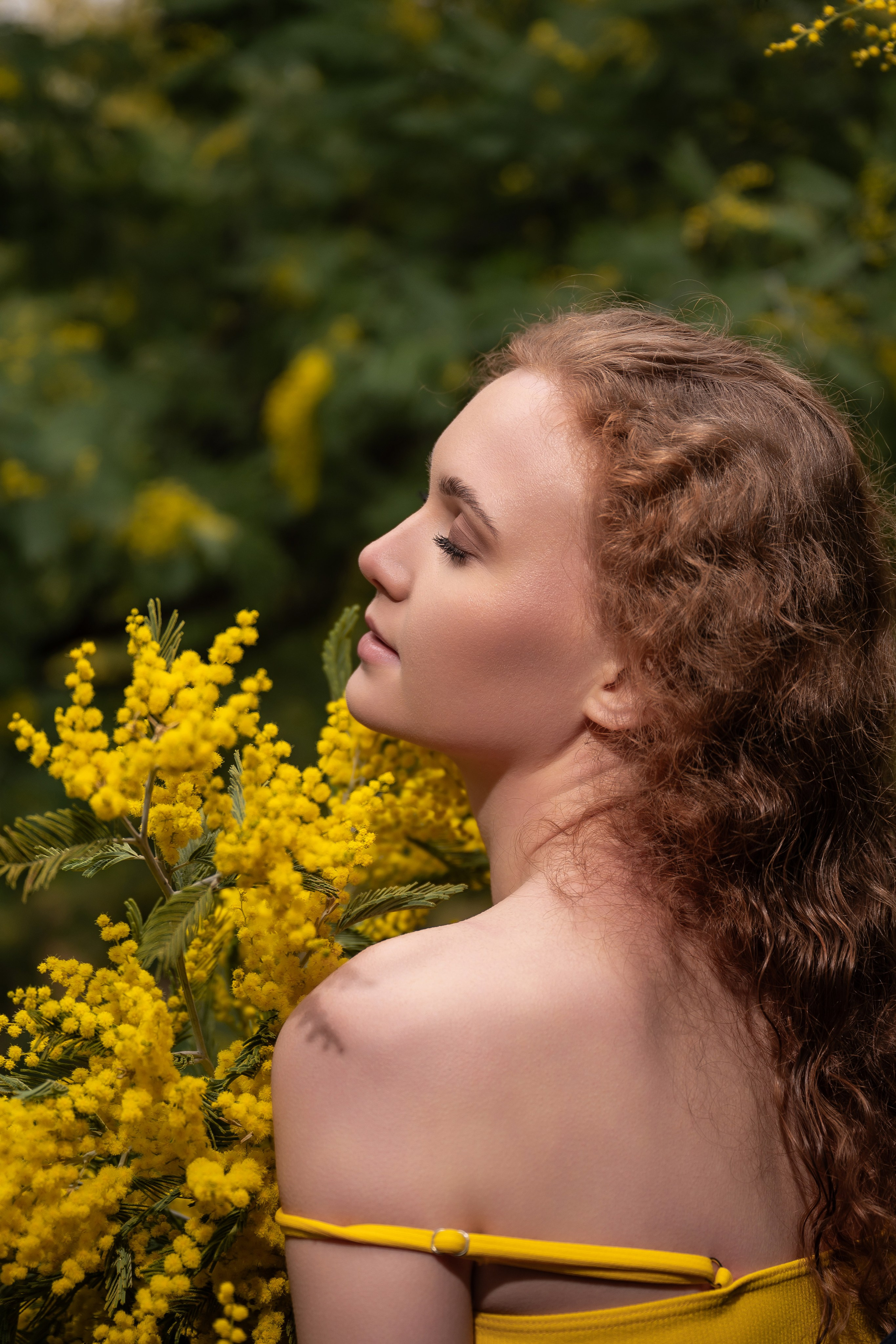 Настя мимоза. Наталья Слесаренко фотограф в Сочи