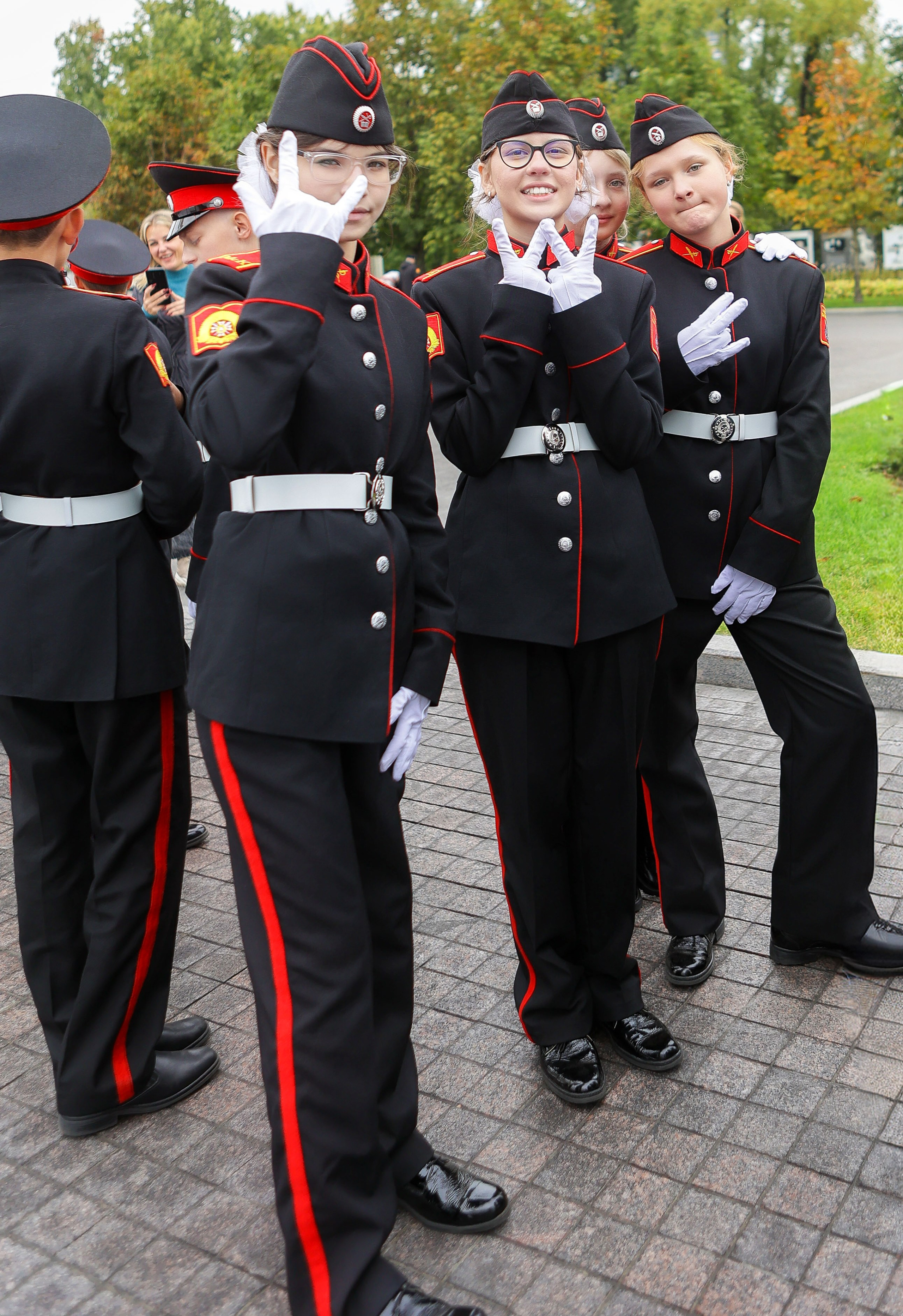 Подготовка к посвящению в кадеты в Первом Московском кадетском корпусе, Дипломатической кадетской школы. Выпускные альбомы и школьный фотограф в Подольске, Троицке, Щербинке, Москве и Московской области