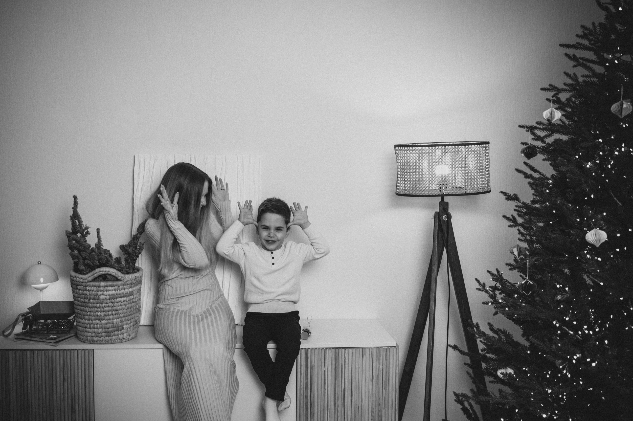 Новогодняя Наташа и Ваня. Семейный фотограф в Минске Дарья Дреко