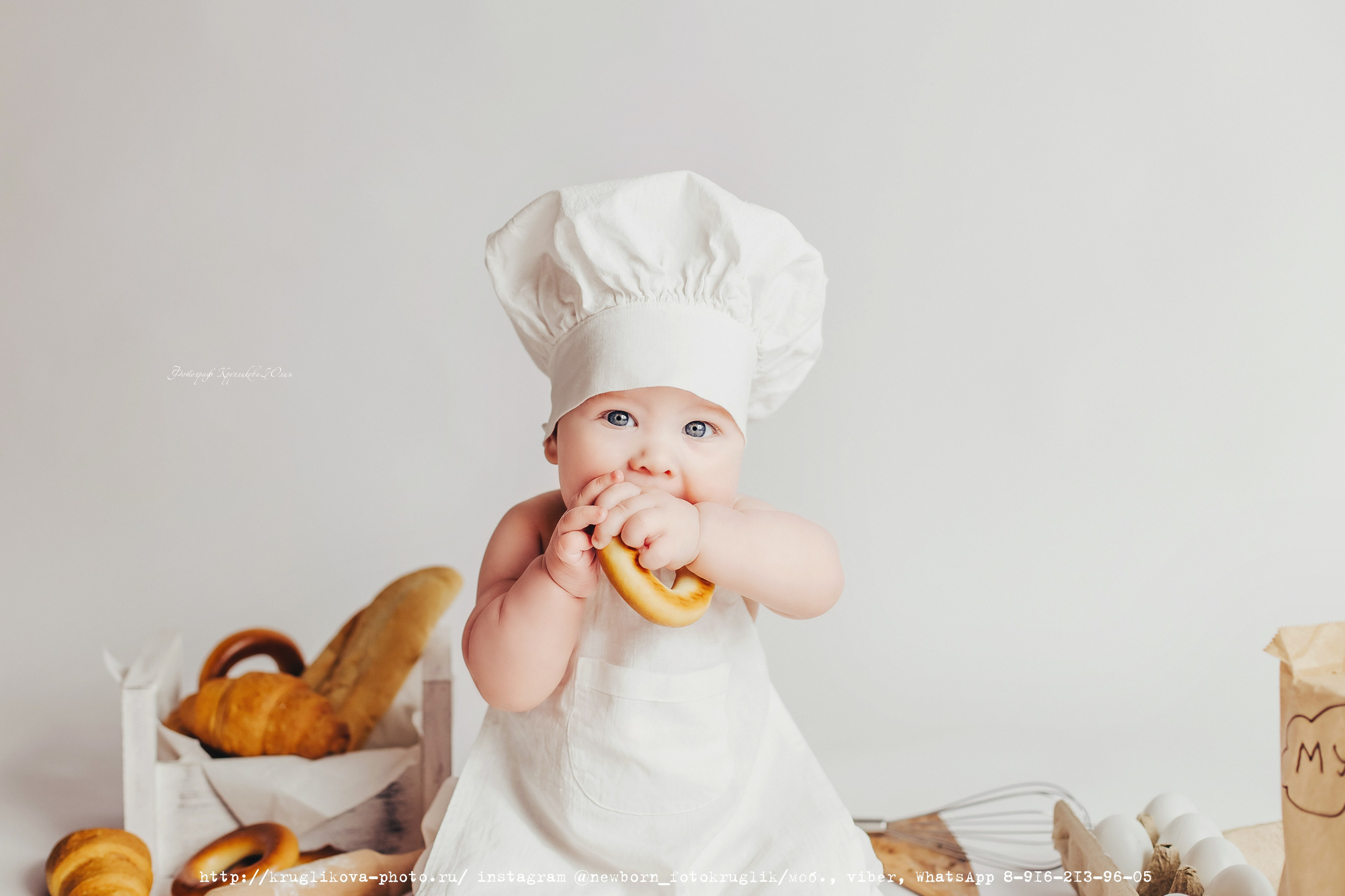 Пасхальная фотосессия для малыша до года. Фотограф новорожденных и детский в Сергиевом Посаде Кругликова Юлия