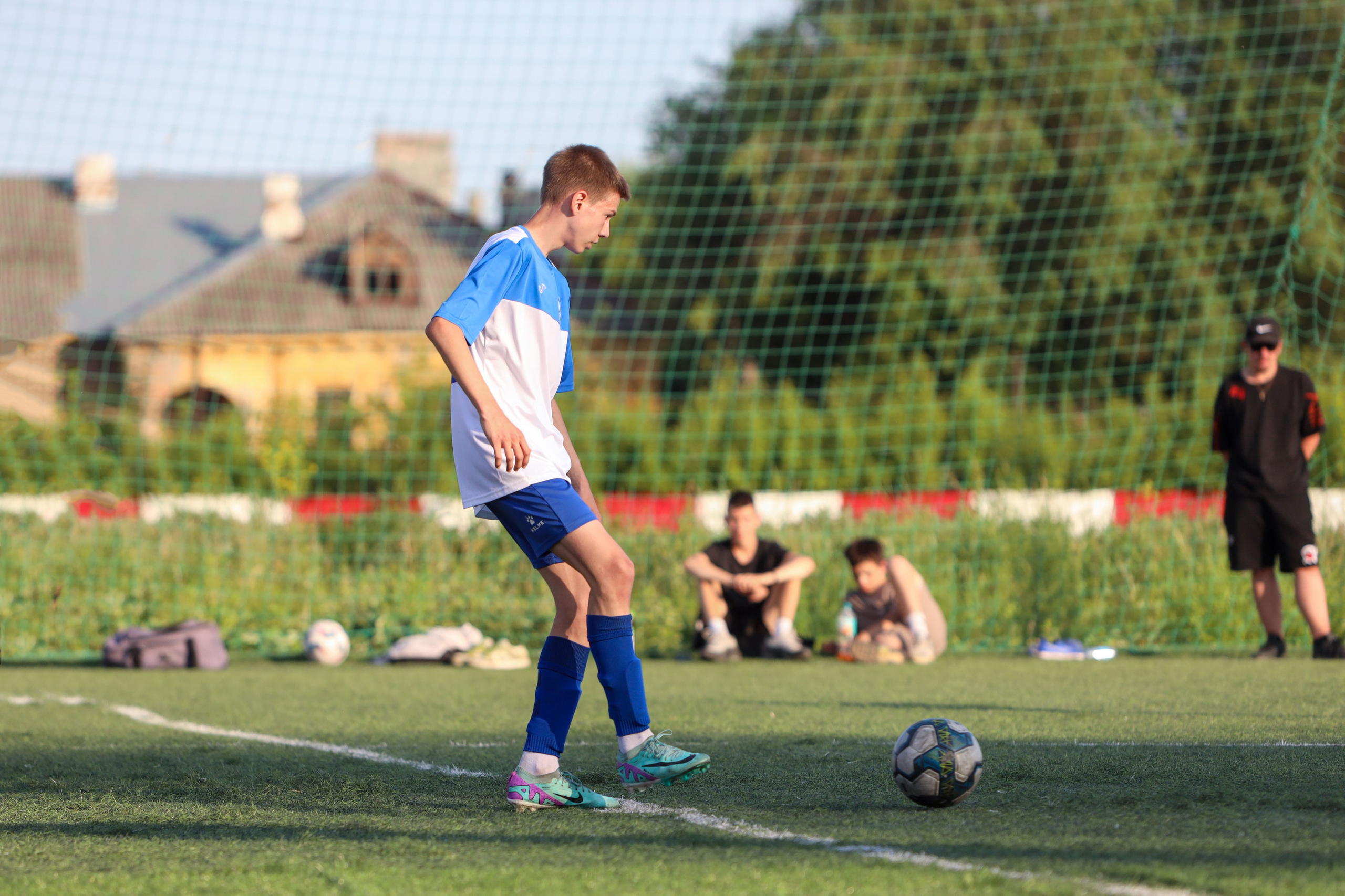 Кинель — Виктория Унион. Чемпионат СФПЛ. Молодежная футбольная лига U-15. Спортивный фотограф в Самаре