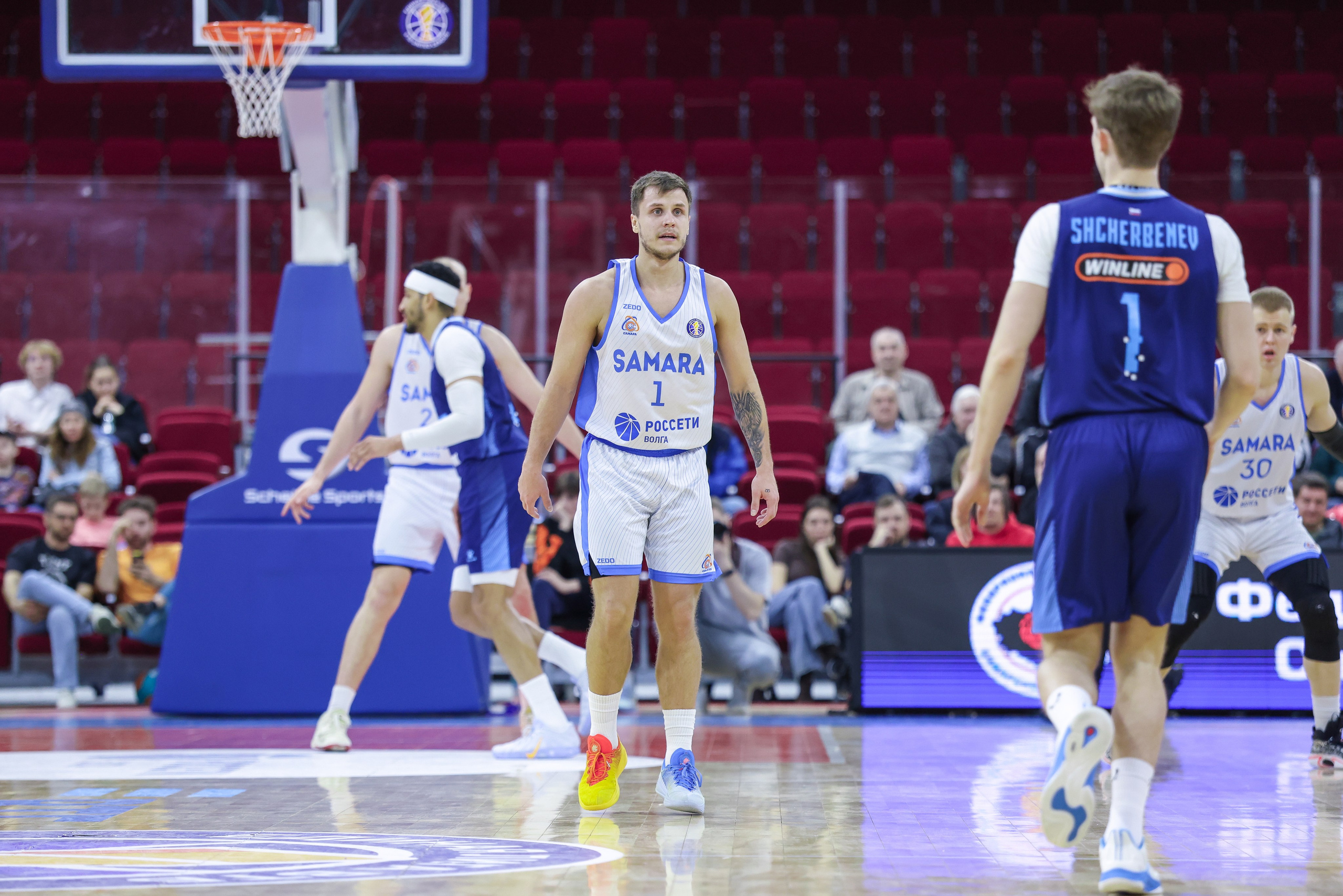 Баскетбол. Самара — Зенит. Единая лига ВТБ. Спортивный фотограф в Самаре