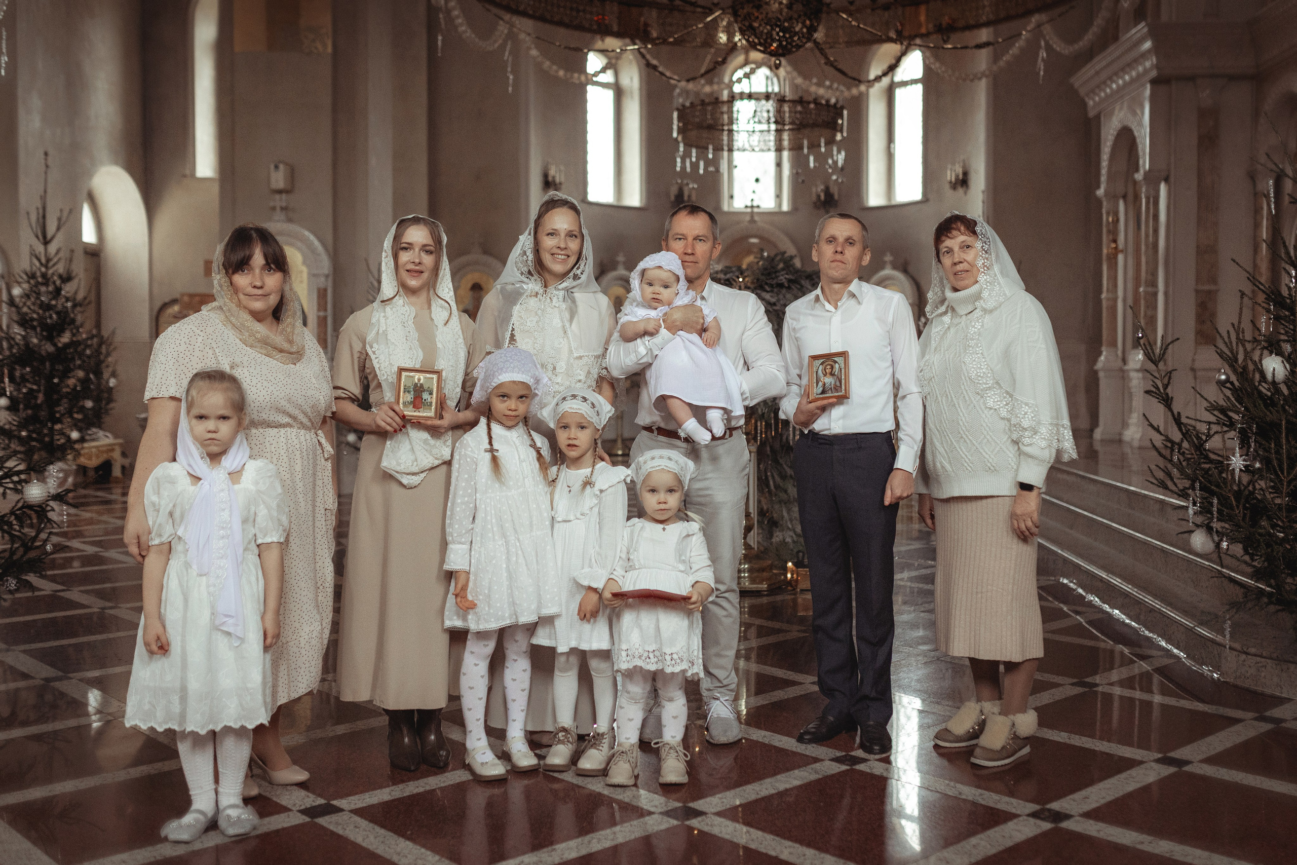 Таинство Крещение Ксении. Храм Александра Невского. Славянск н/К. Фотограф на Крещение и Венчание Краснодарский край — Гранкина Юлия