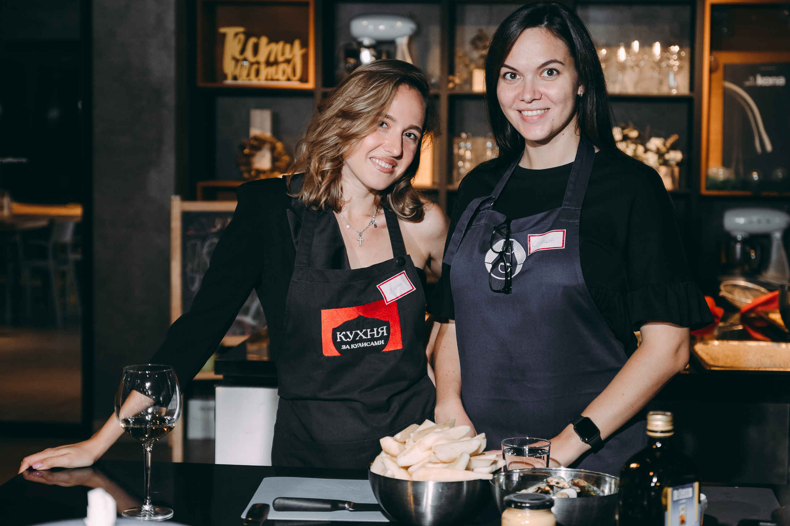 Девичник «Кухня за кулисами». Свадебный фотограф в Новосибирске Алена Цизман