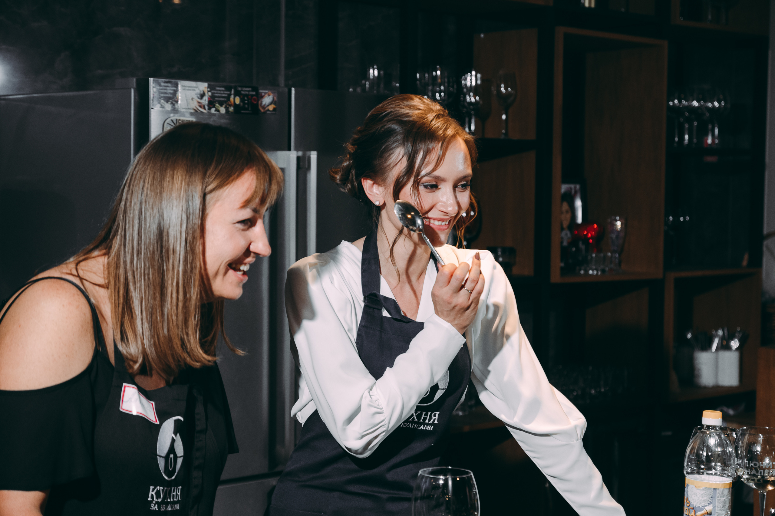 Девичник «Кухня за кулисами». Свадебный фотограф в Новосибирске Алена Цизман