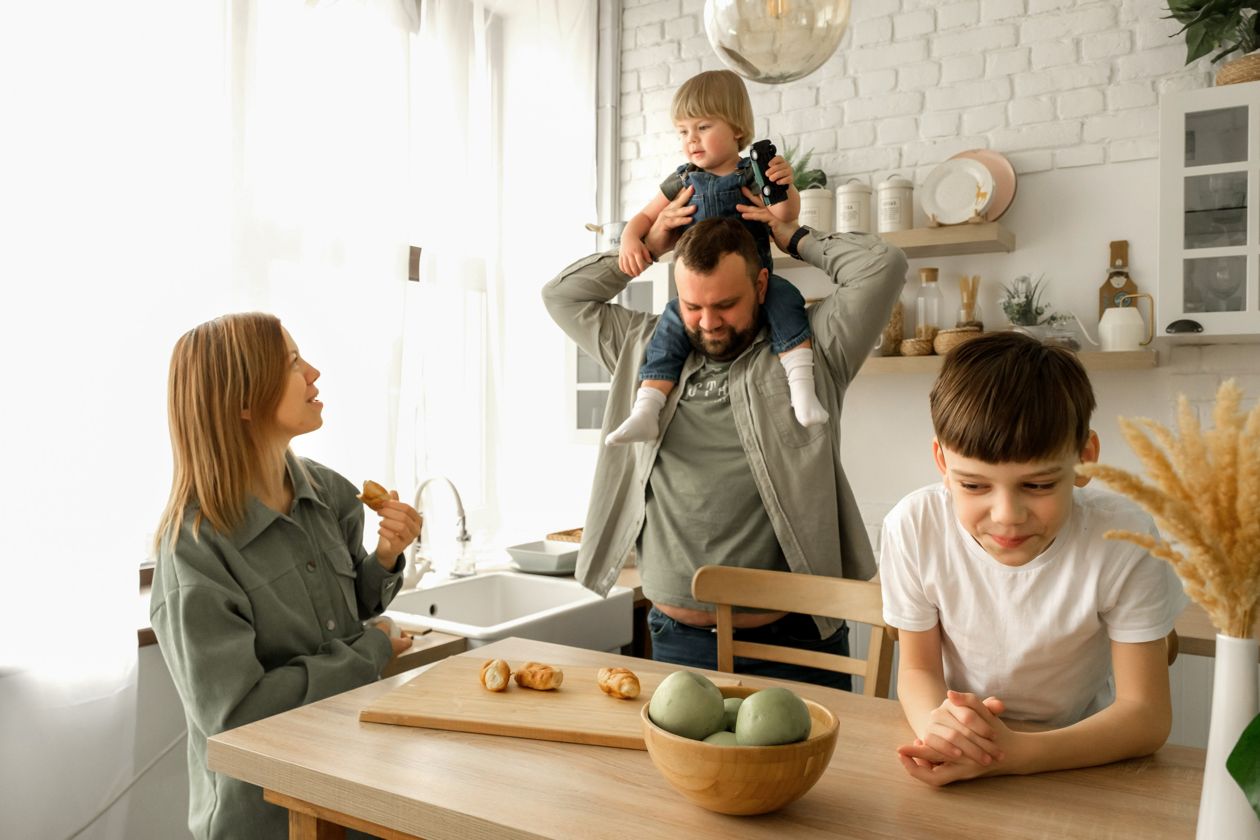 Домашняя съемка семьи Ольги