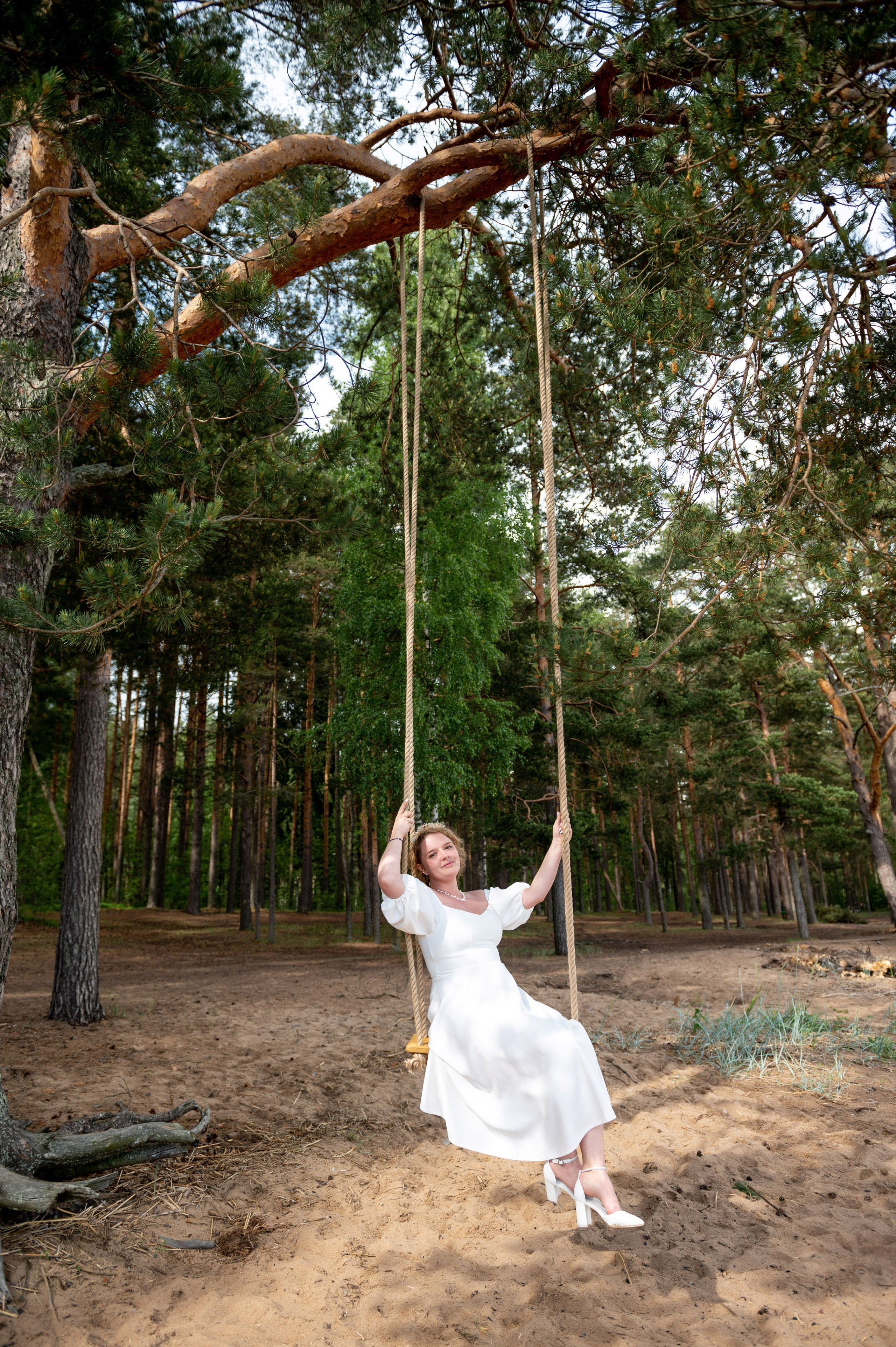 Станислав и Анастасия (нестандартная свадебная фотосессия в лесу и на Финском заливе). Портретный, семейный и свадебный фотограф в Санкт-Петербурге и в Пушкине Ширяев Денис