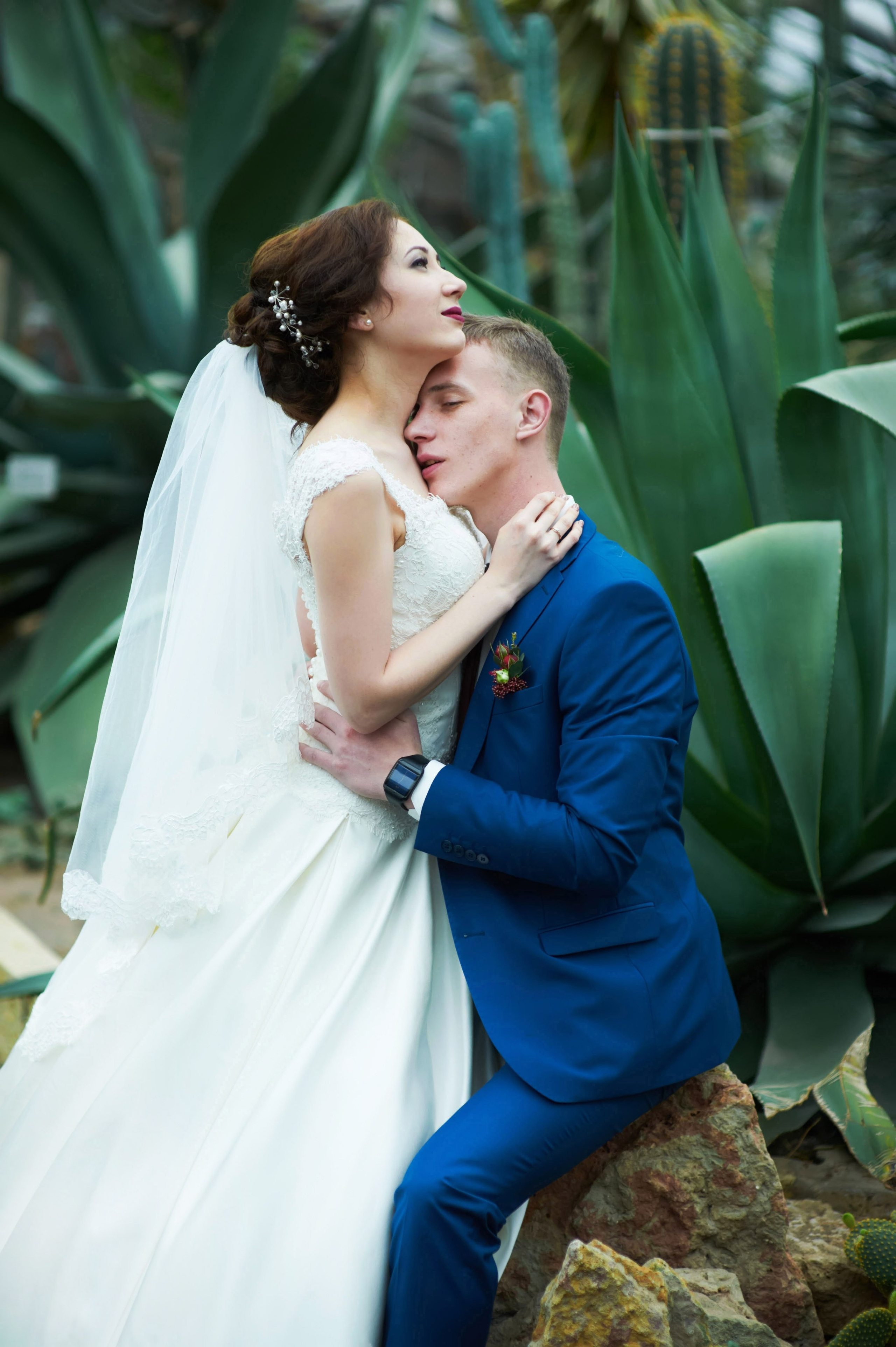 Индира и Дмитрий (свадебная фотосессия в Ботаническом саду и в фотостудии). Портретный, семейный и свадебный фотограф в Санкт-Петербурге и в Пушкине Ширяев Денис