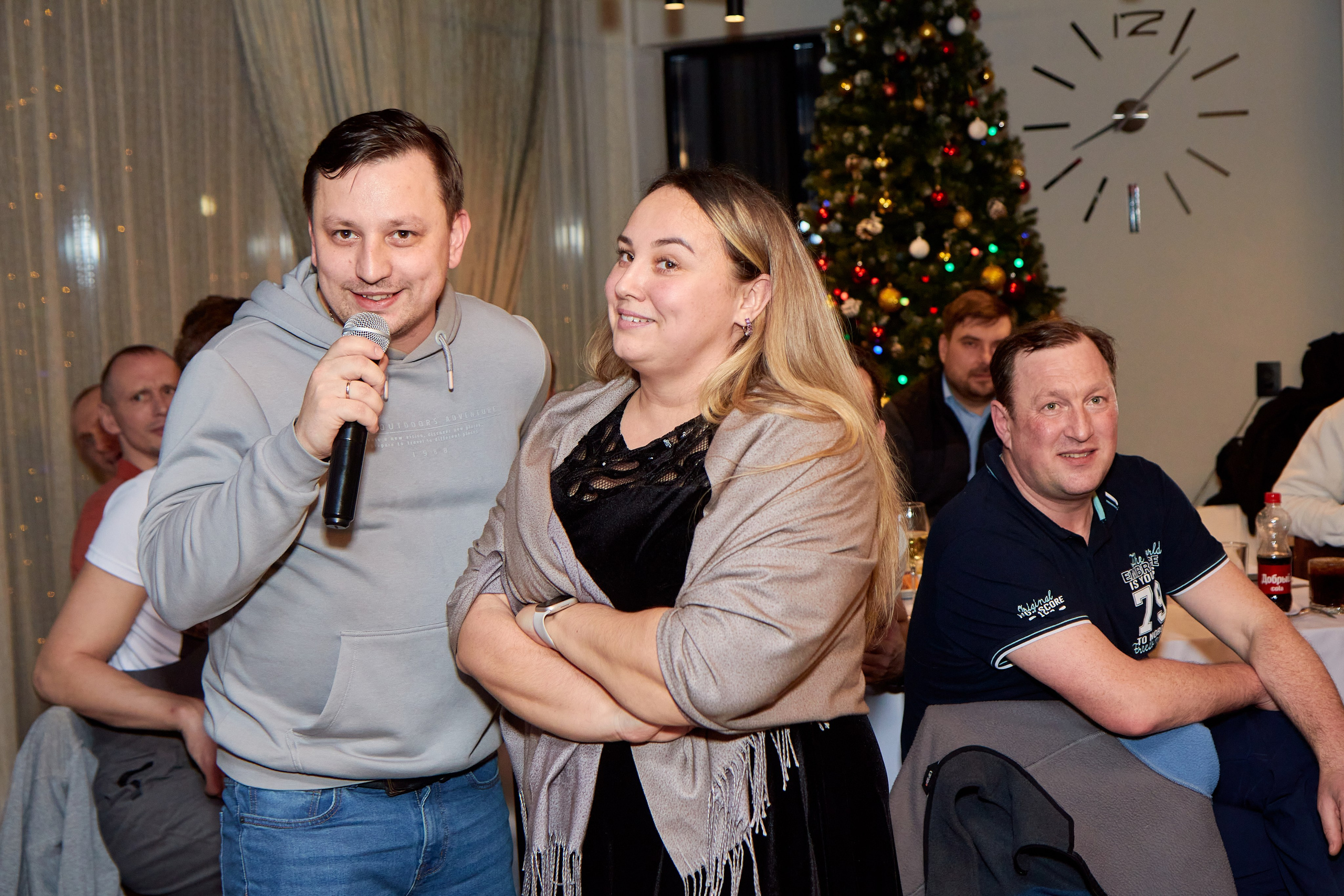 Новогодние корпоративы. Предметный и репортажный фотограф Алексей Кротов