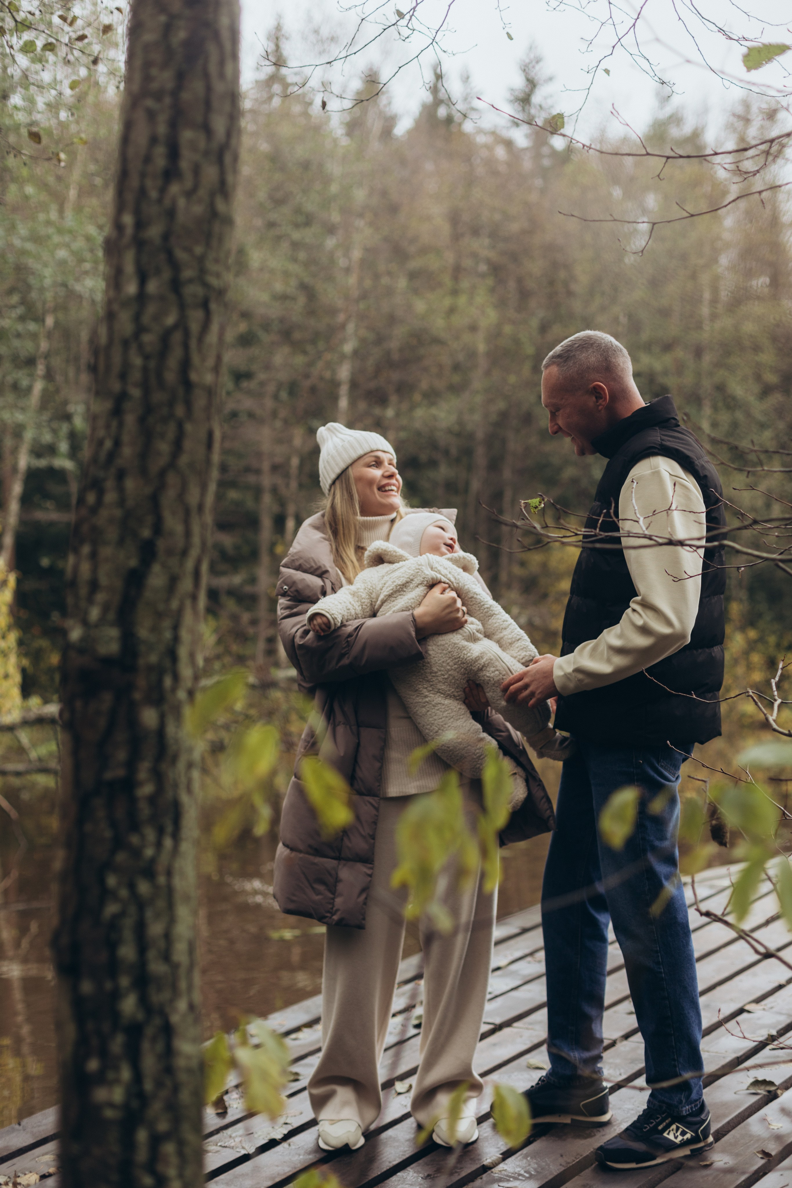 В осеннем лесу. Фотограф из Петербурга