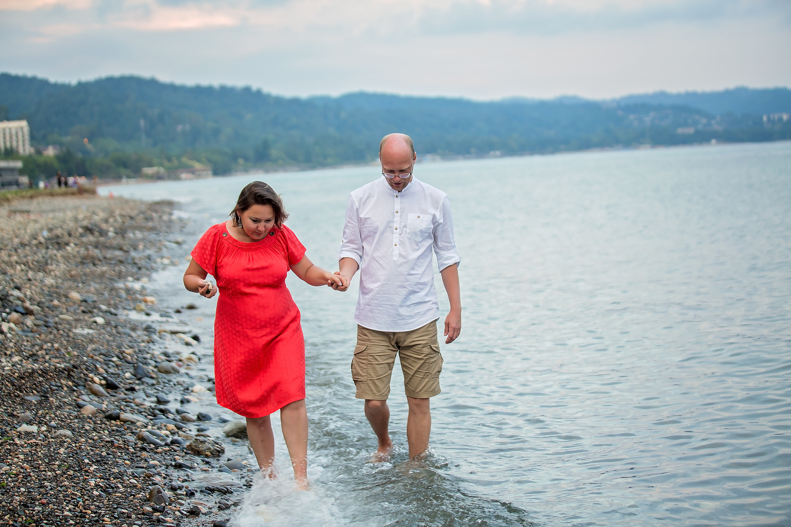 Прогулка по набережной Махаджиров. Свадебный и семейный фотограф в Абхазии Эля Цишба