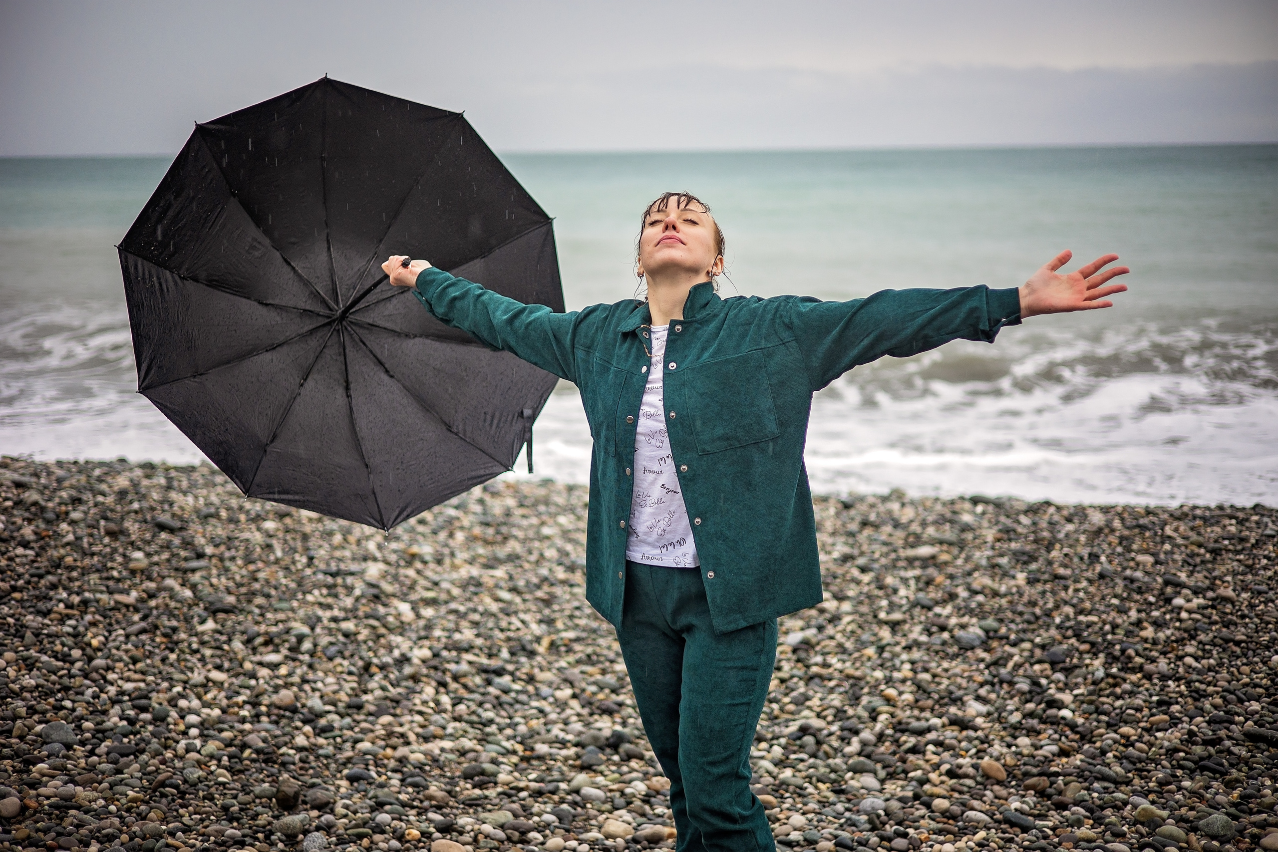И дождь не помеха…. Свадебный и семейный фотограф в Абхазии Эля Цишба