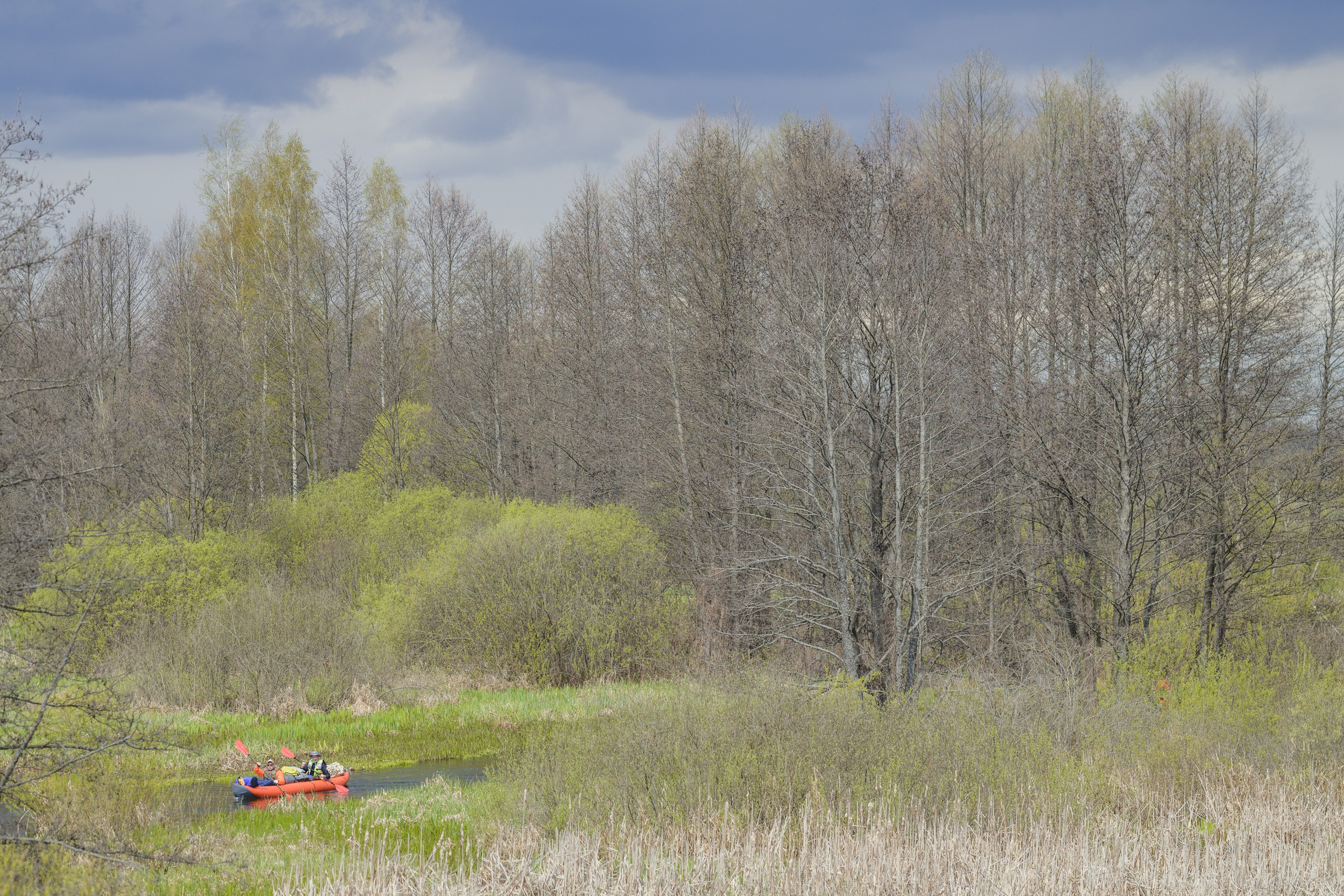 Водный поход 1-й кс по реке Случь. Репортажный фотограф Владимир Беляй