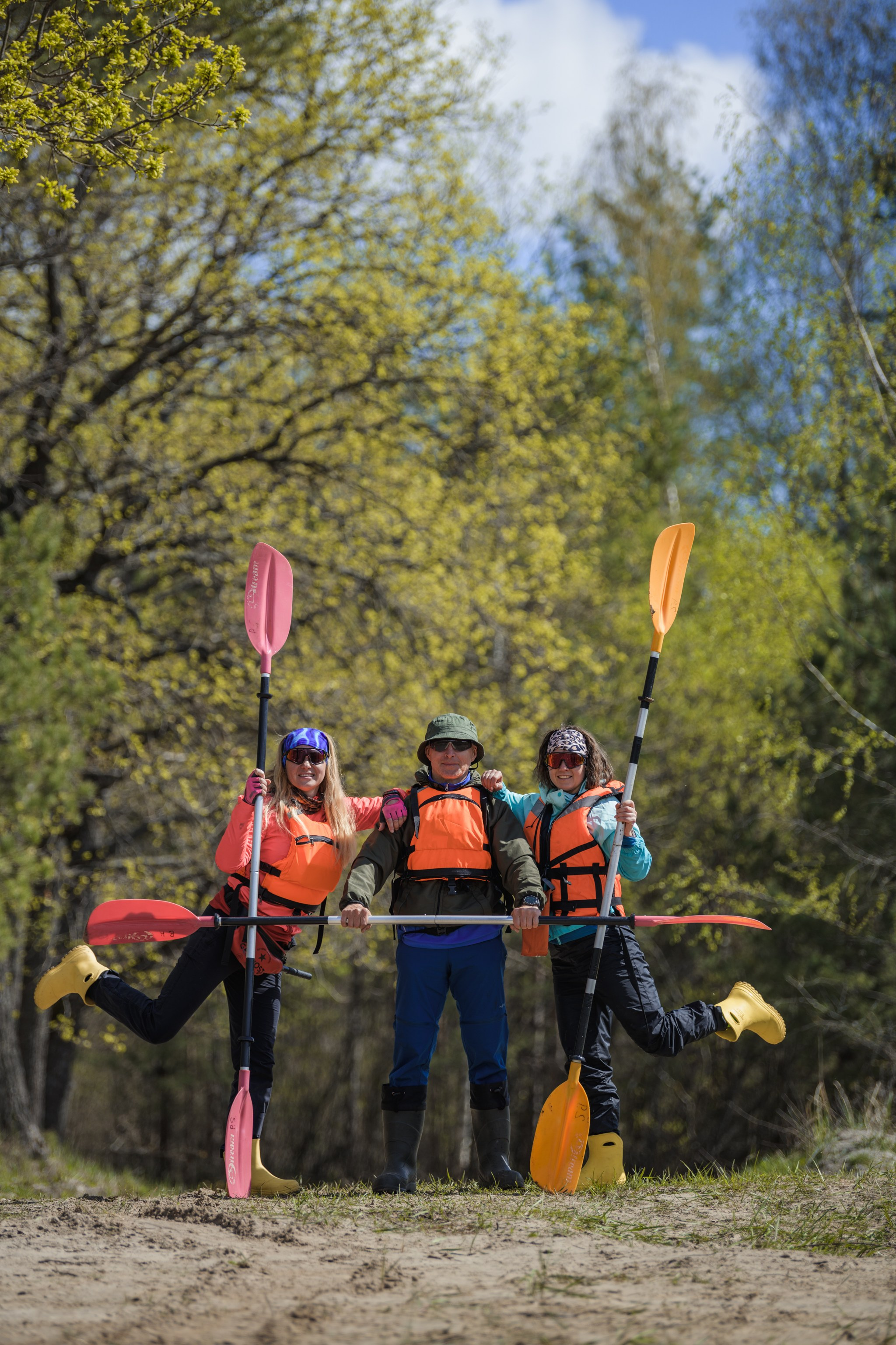 Водный поход 1-й кс по реке Случь. Репортажный фотограф Владимир Беляй