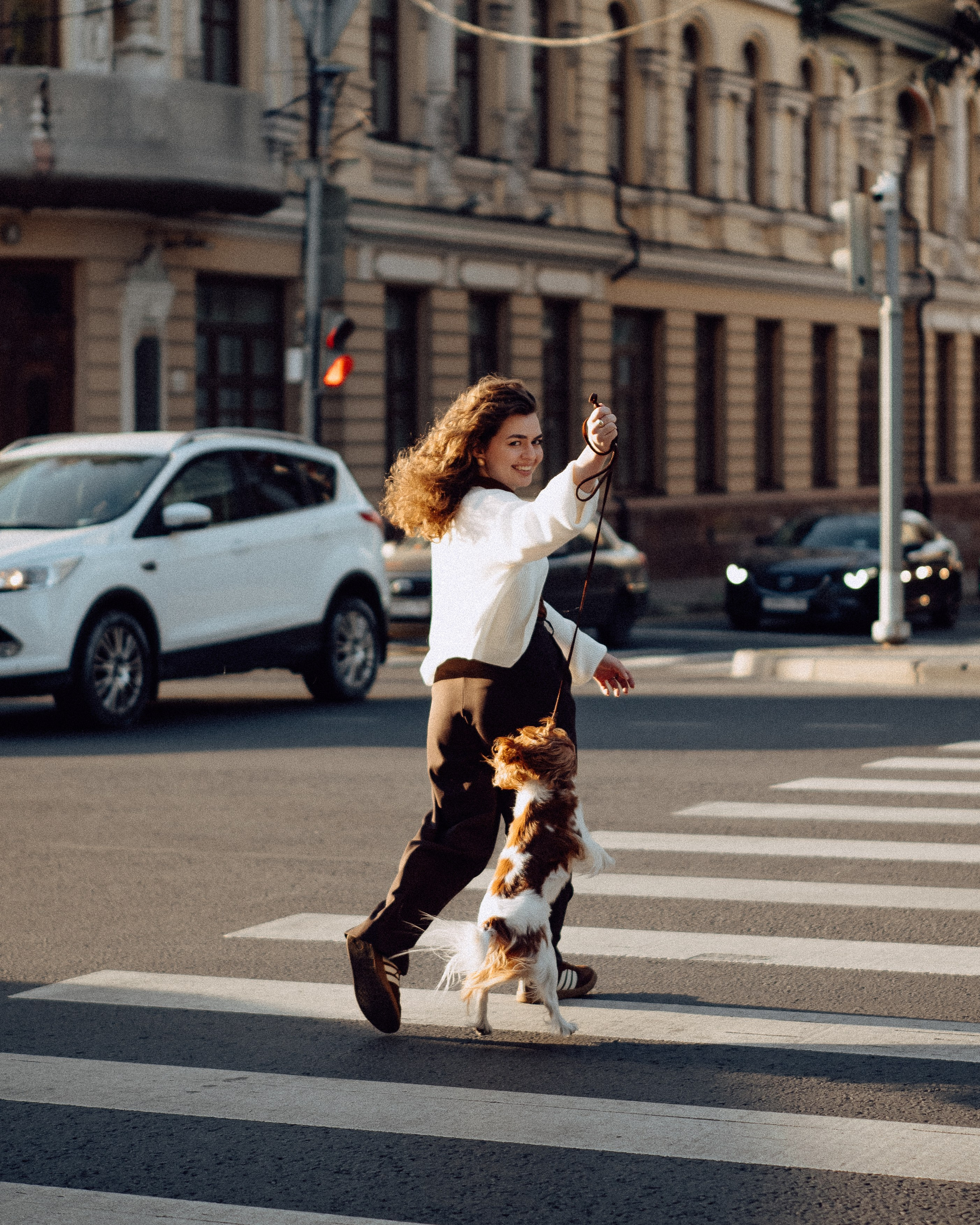 Осенняя фотосессия с собачкой